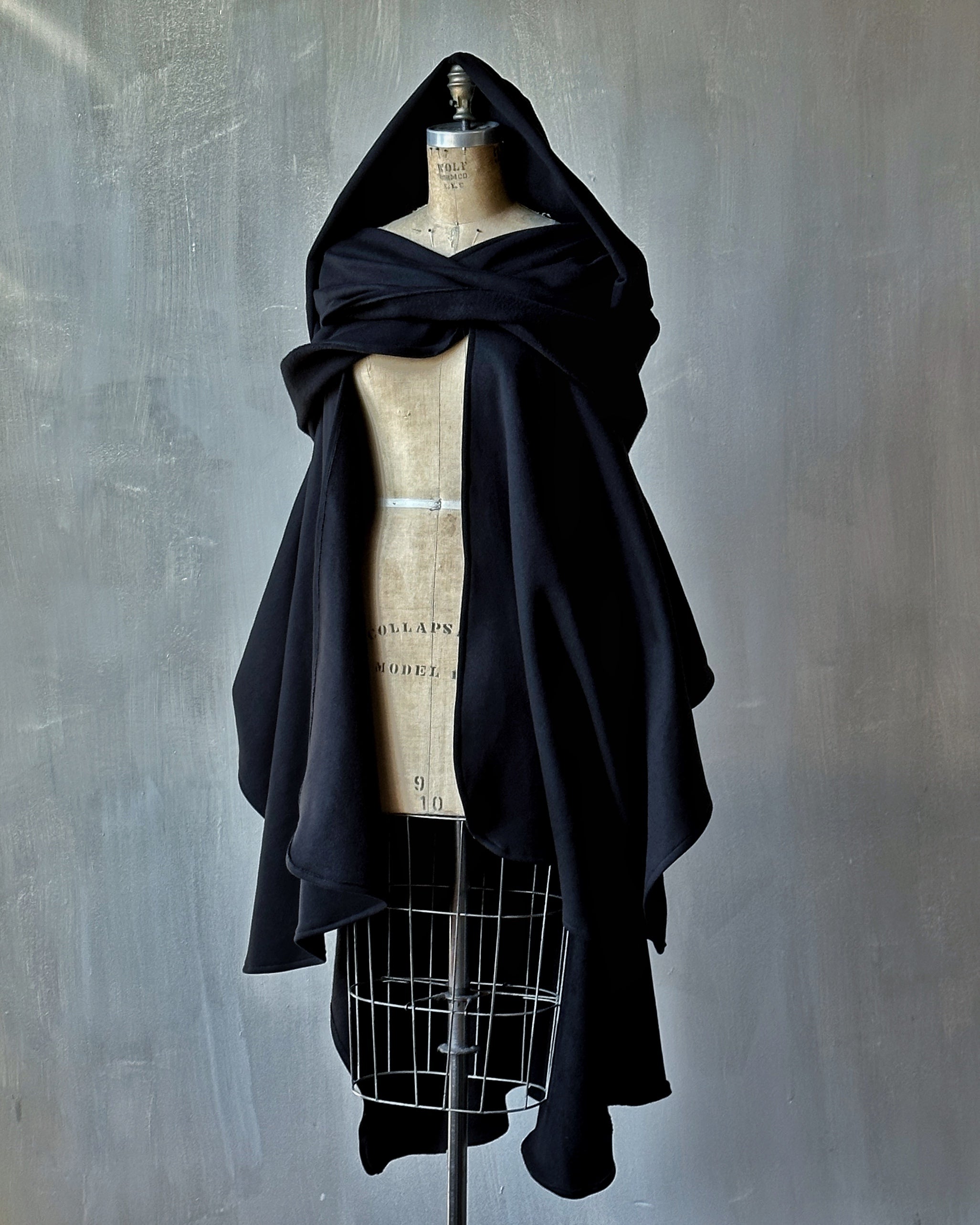 Mythic Cape in Organic Cotton Fleece (Pre-Order)