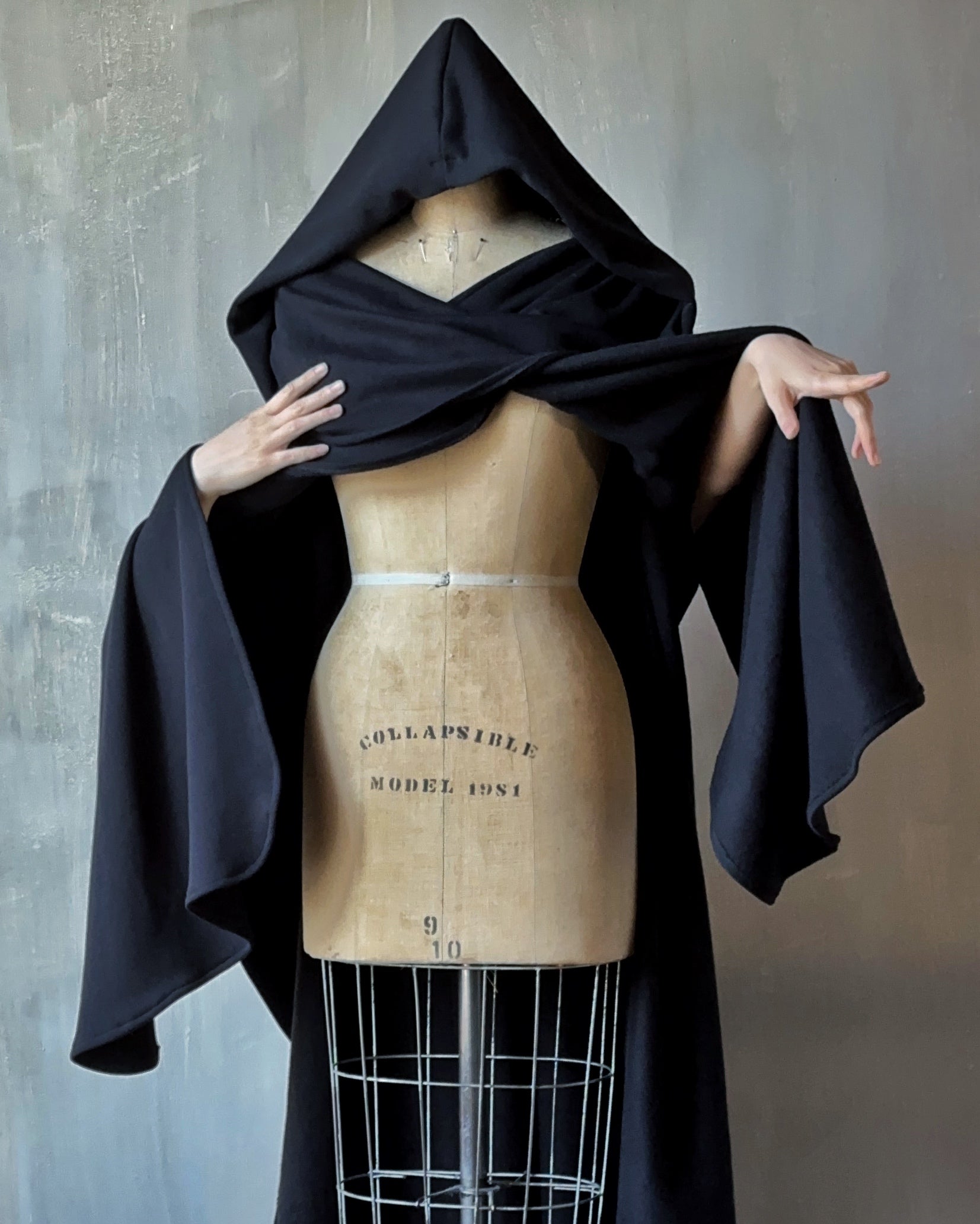 Mythic Cape in Organic Cotton Fleece (Pre-Order)