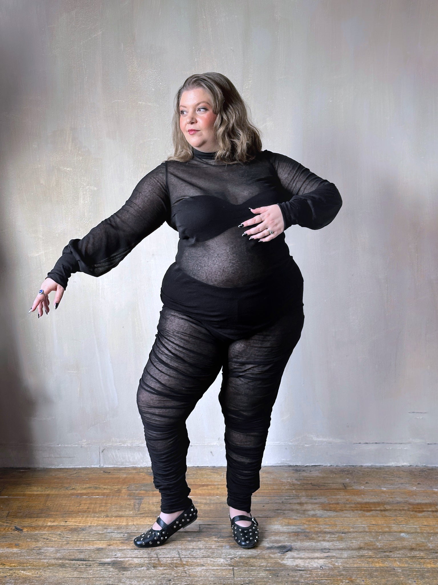 Chaos-Gathered Leggings (In Stock)