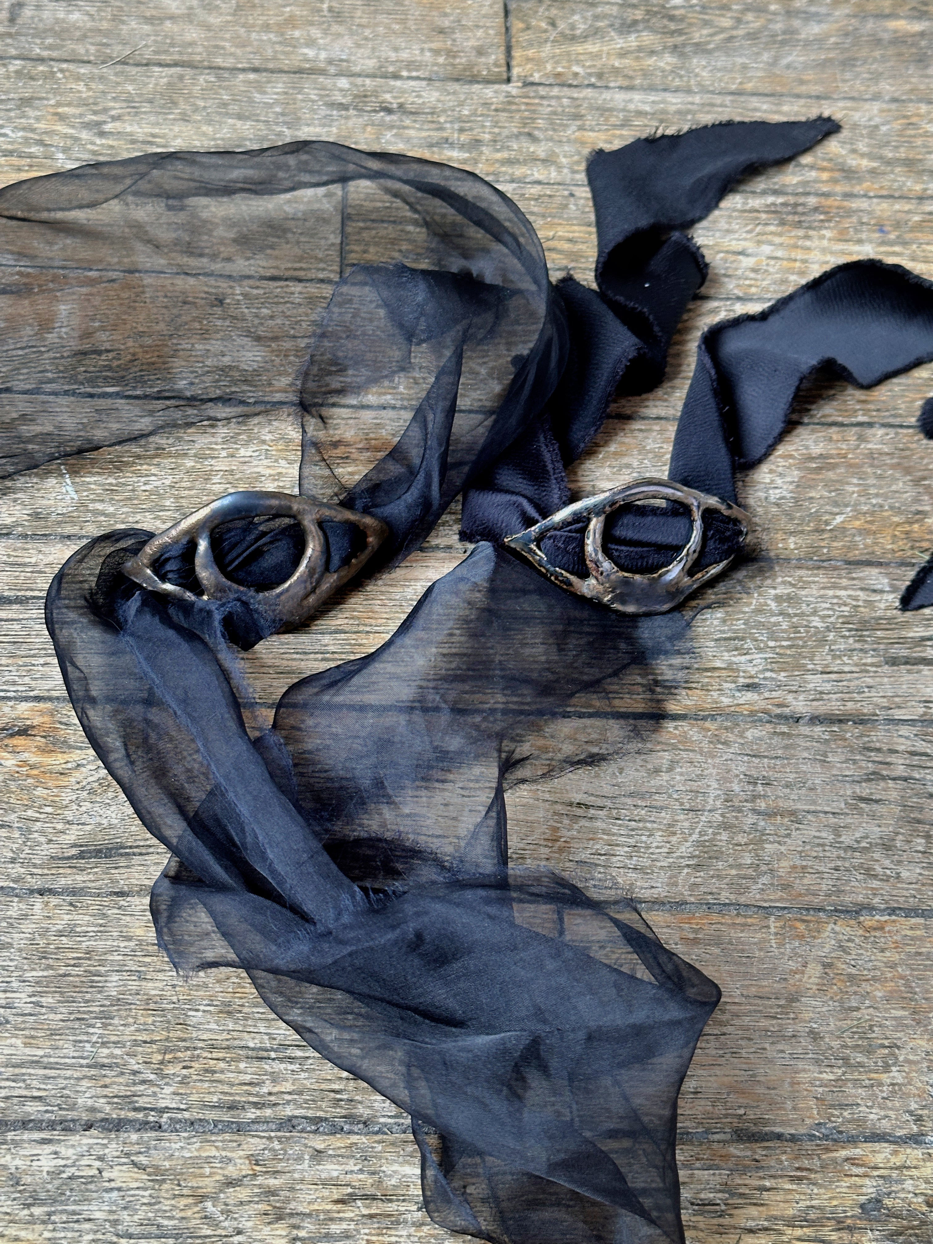 Spring '26: Ceramic "Lunar Eye" Choker in Liquid Bronze (Pre-Order, Limited Edition)