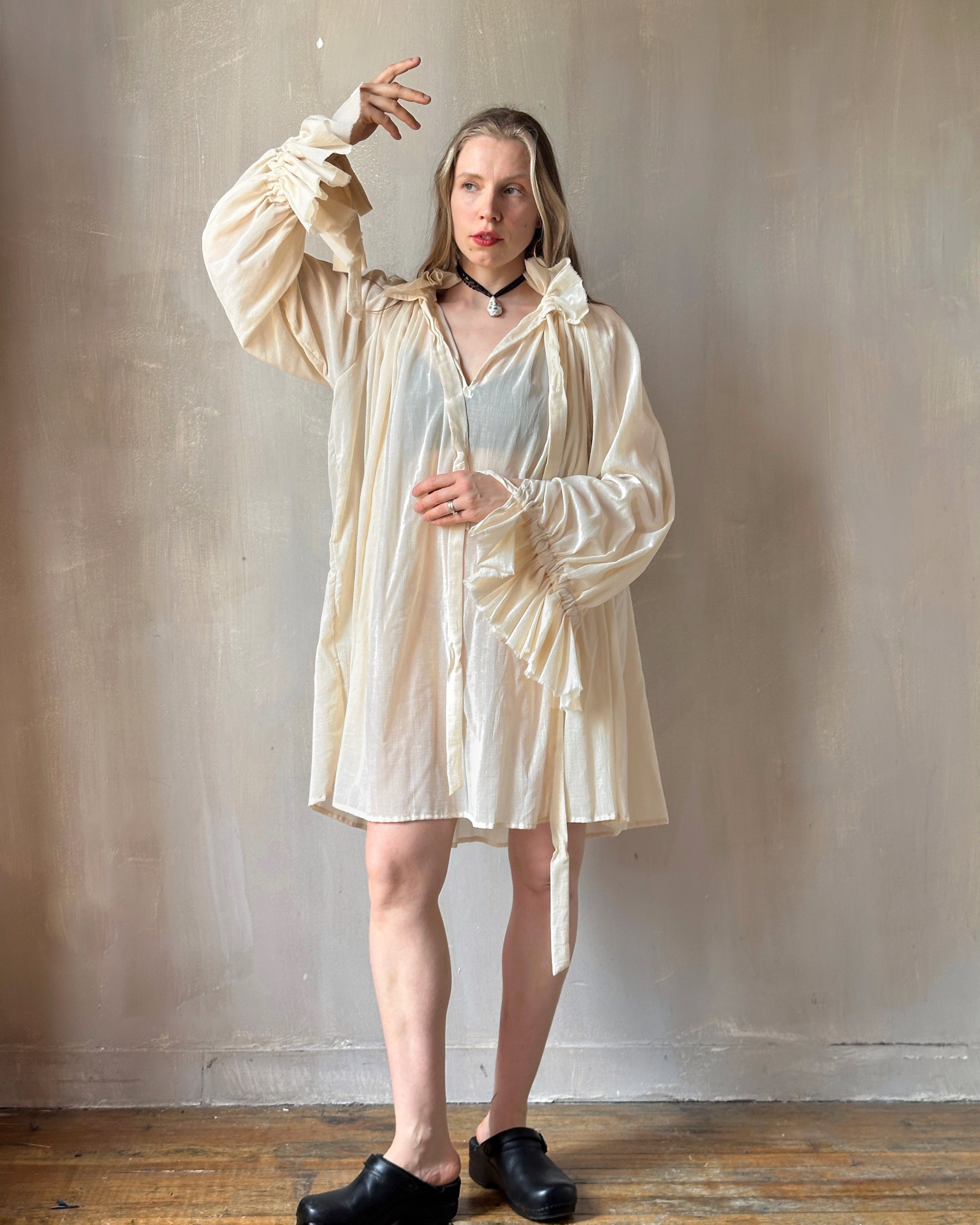 Alchemist Chemise in Parchment Cotton Gauze (pre-order)