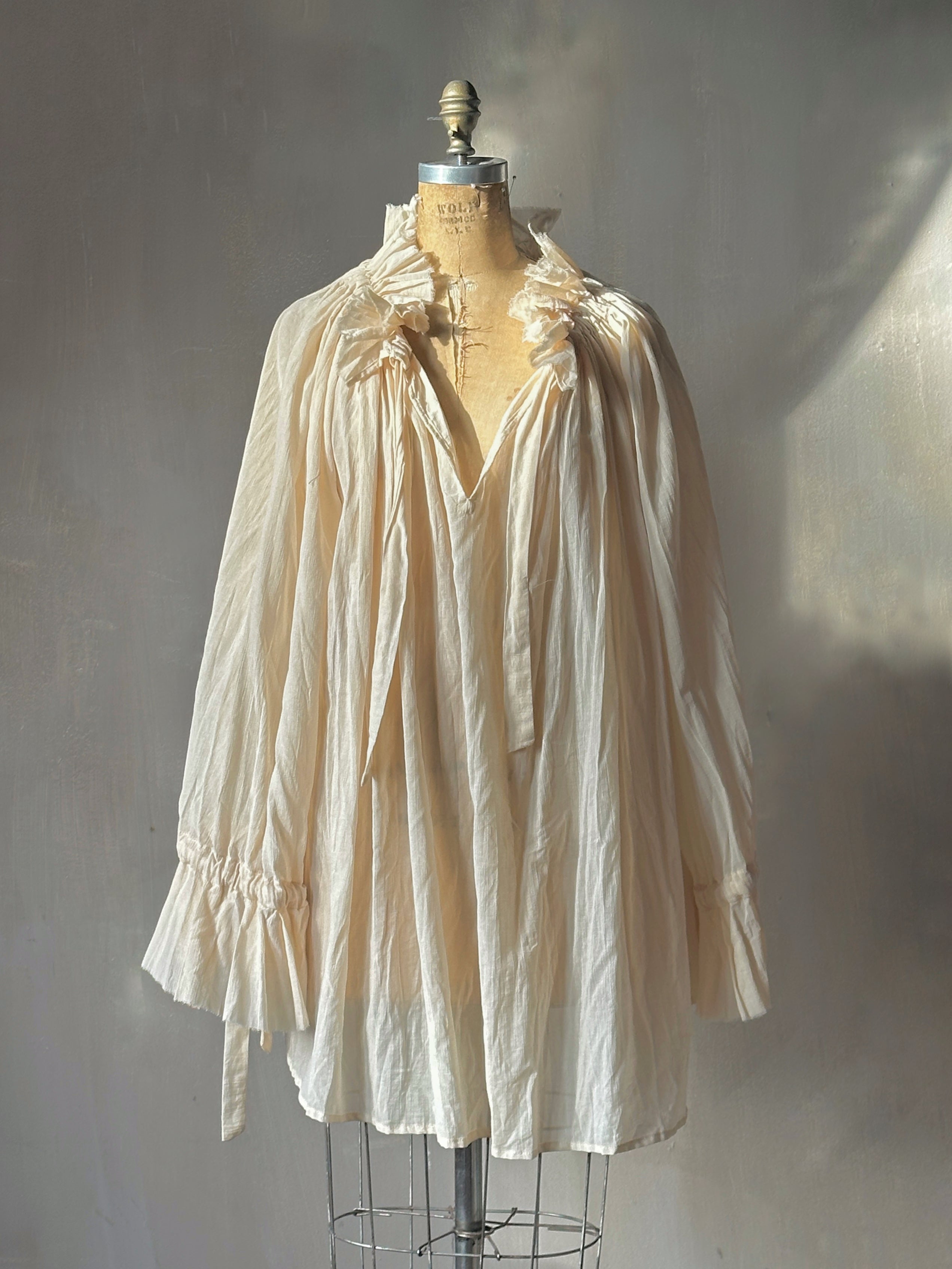 Alchemist Chemise in Parchment Cotton Gauze (Pre-Order)