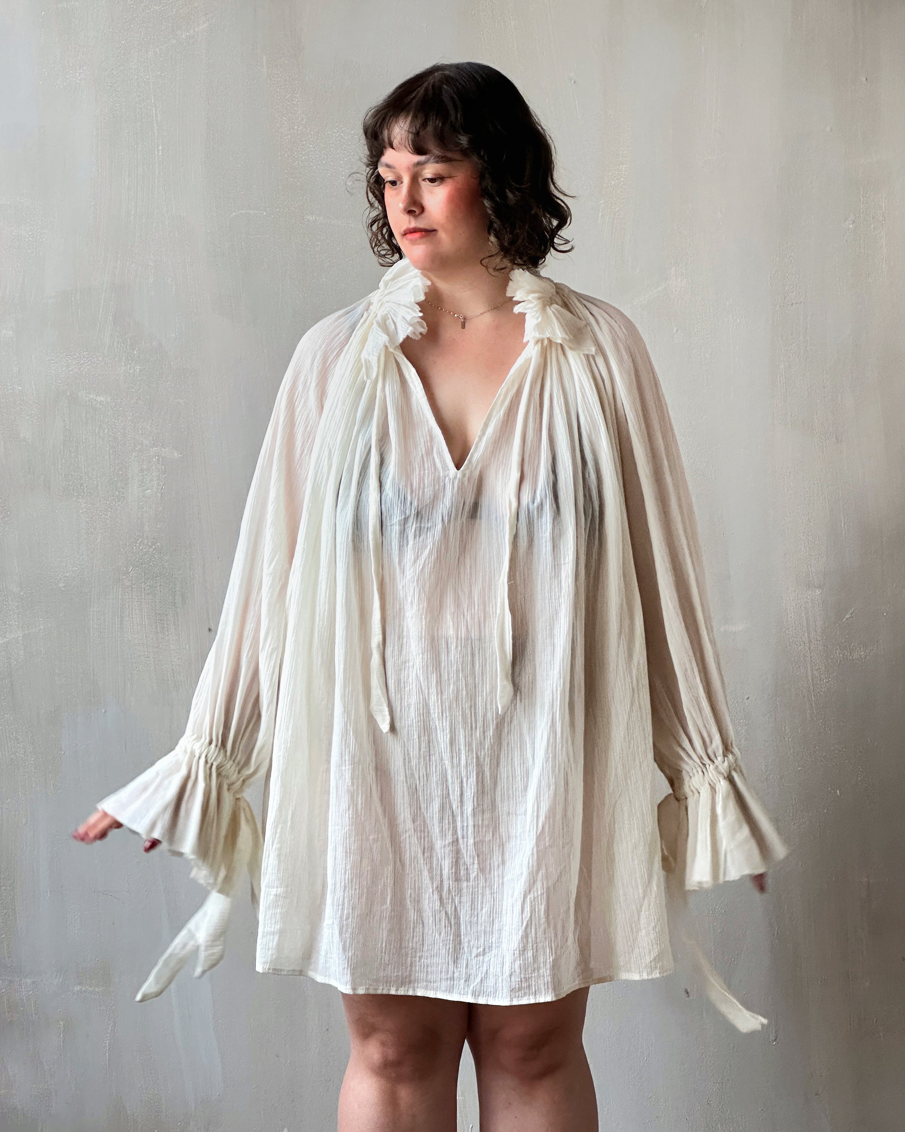 Alchemist Chemise in Parchment Cotton Gauze (pre-order)