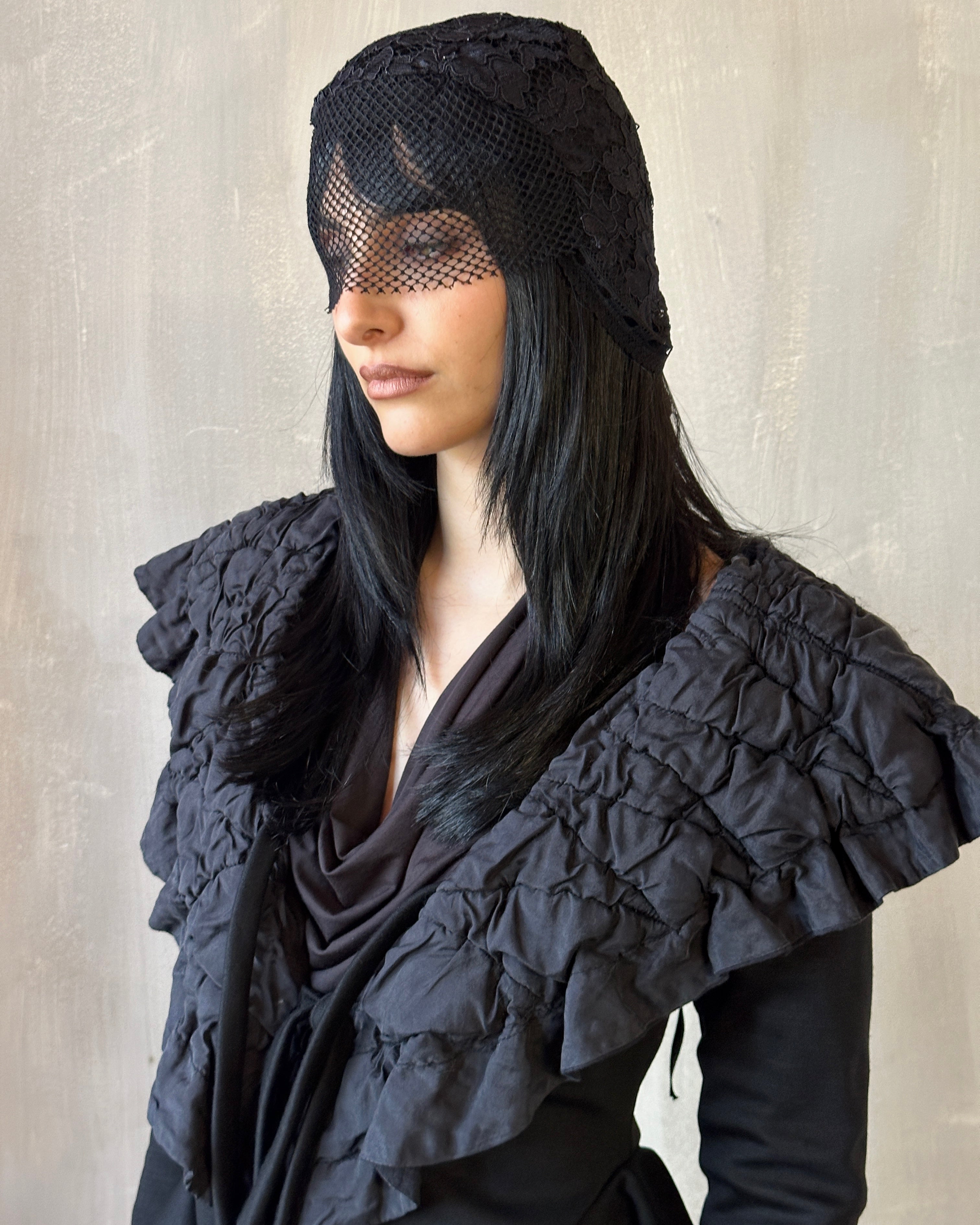 FW'24: Veiled Lace Bonnet (Pre-Order)