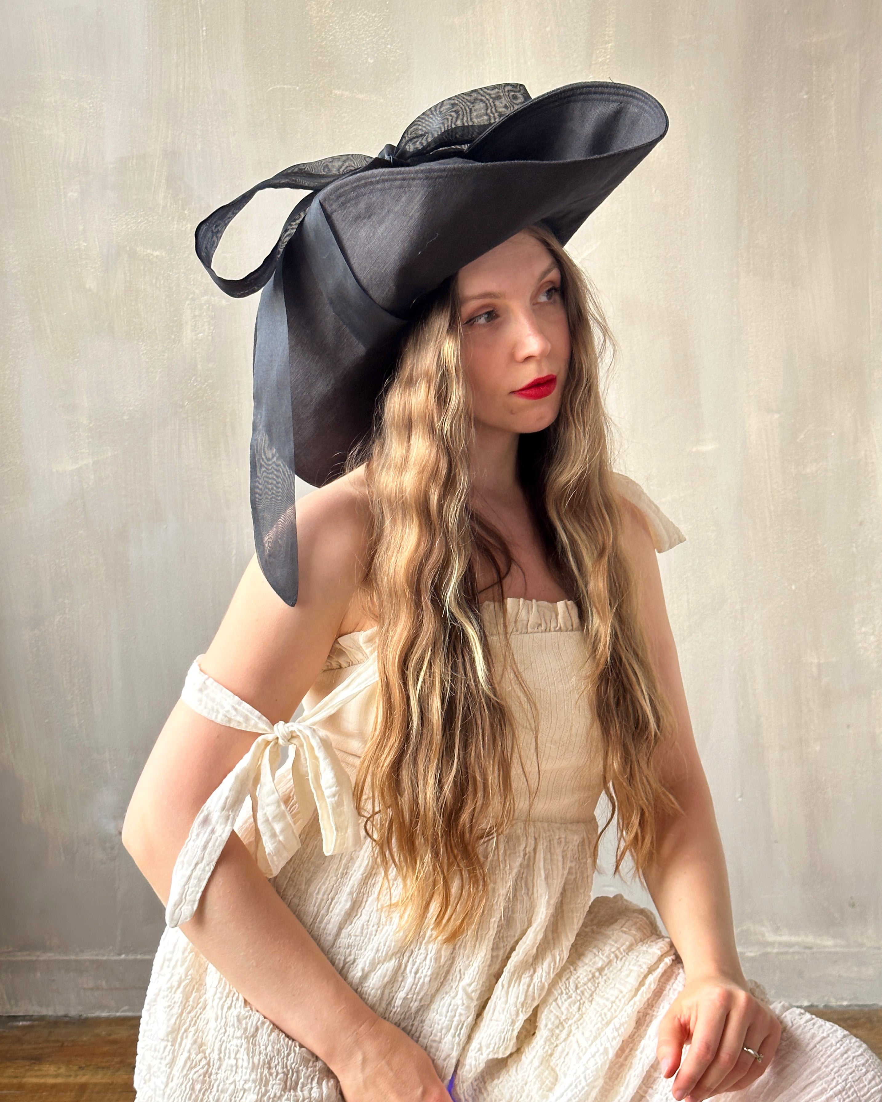 Heloise Dress in Cream Cotton (limited Edition)