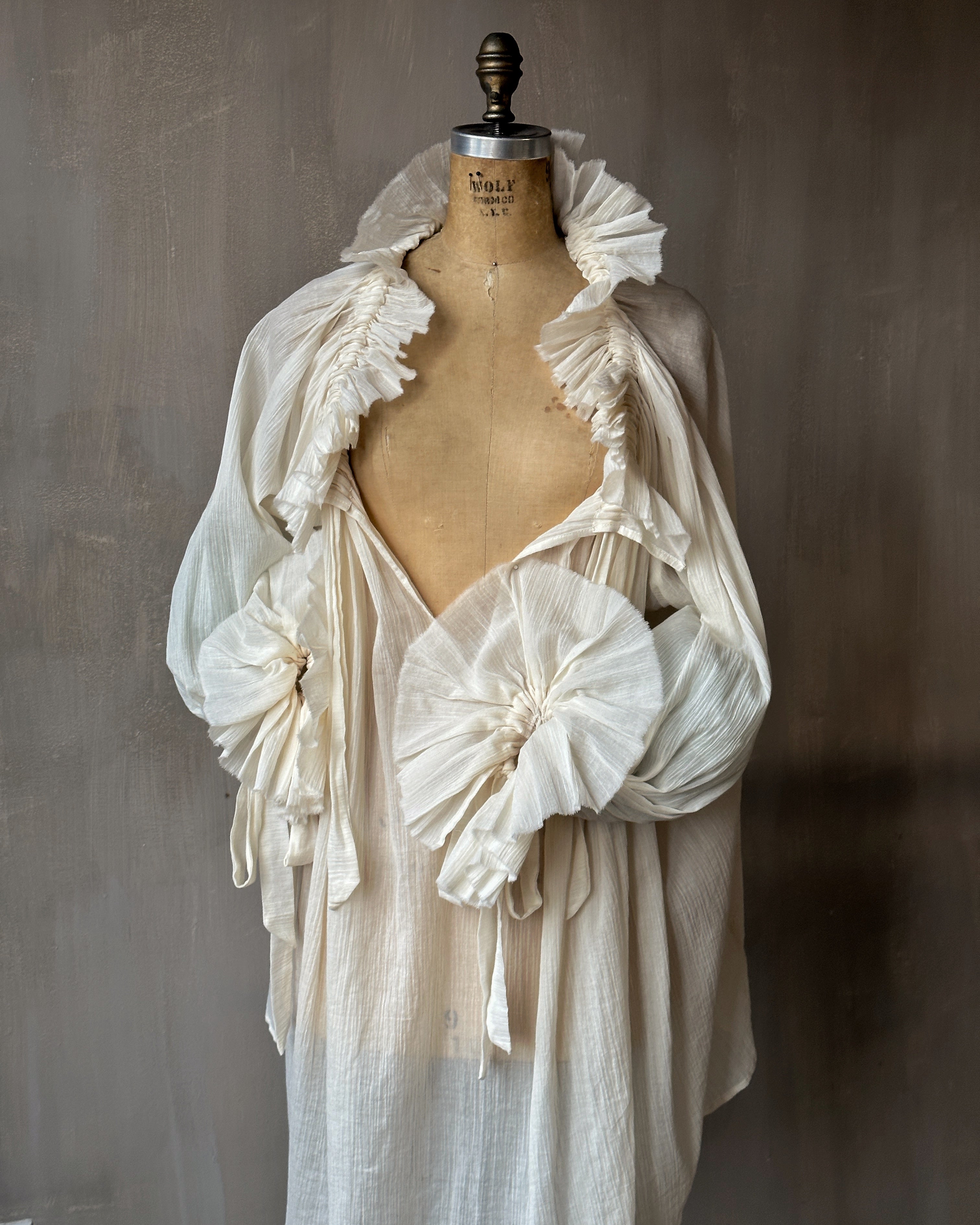 Alchemist Chemise in Parchment Cotton Gauze (Pre-Order)