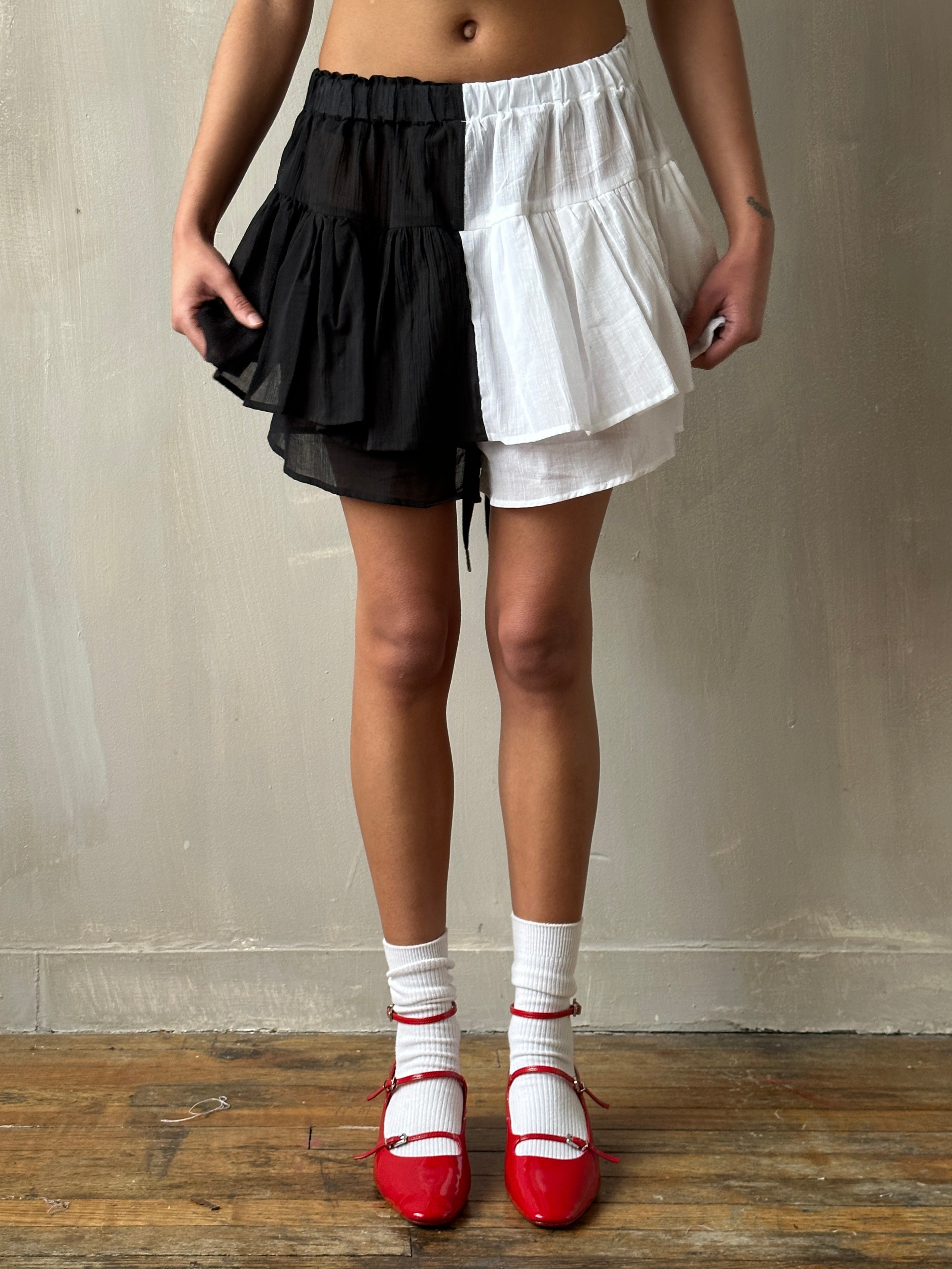 Sample Sale: Cotton Voile Duo-Tone Bloomers: (Size III & IV)