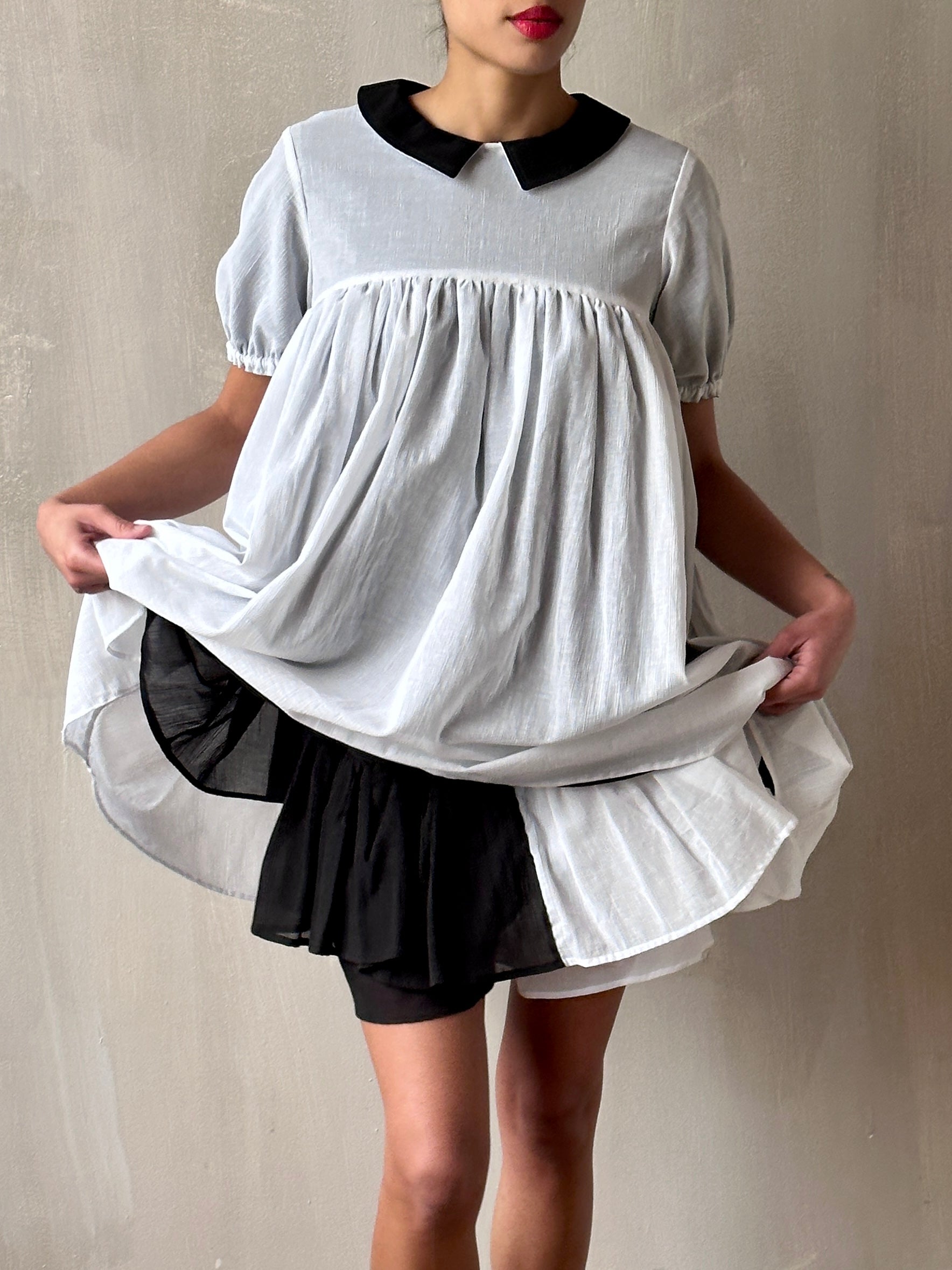 Reversible Babydoll Dress