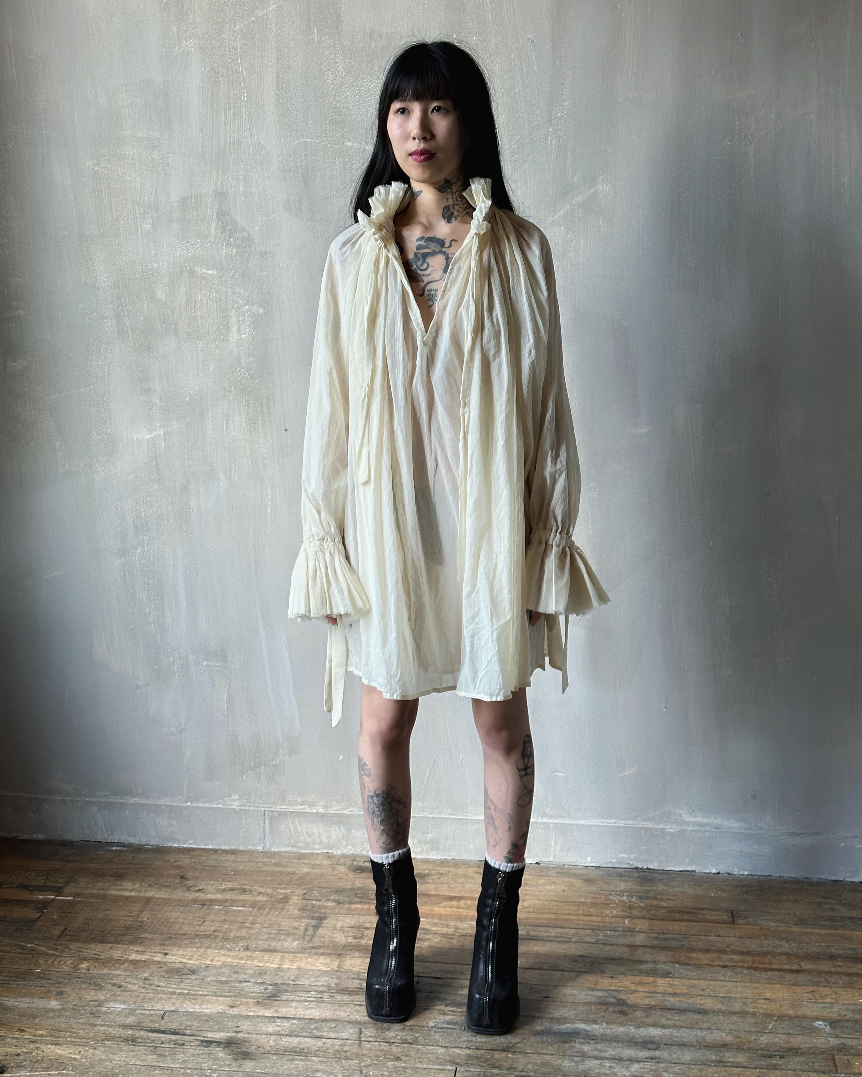 Alchemist Chemise in Parchment Cotton Gauze (Pre-Order)