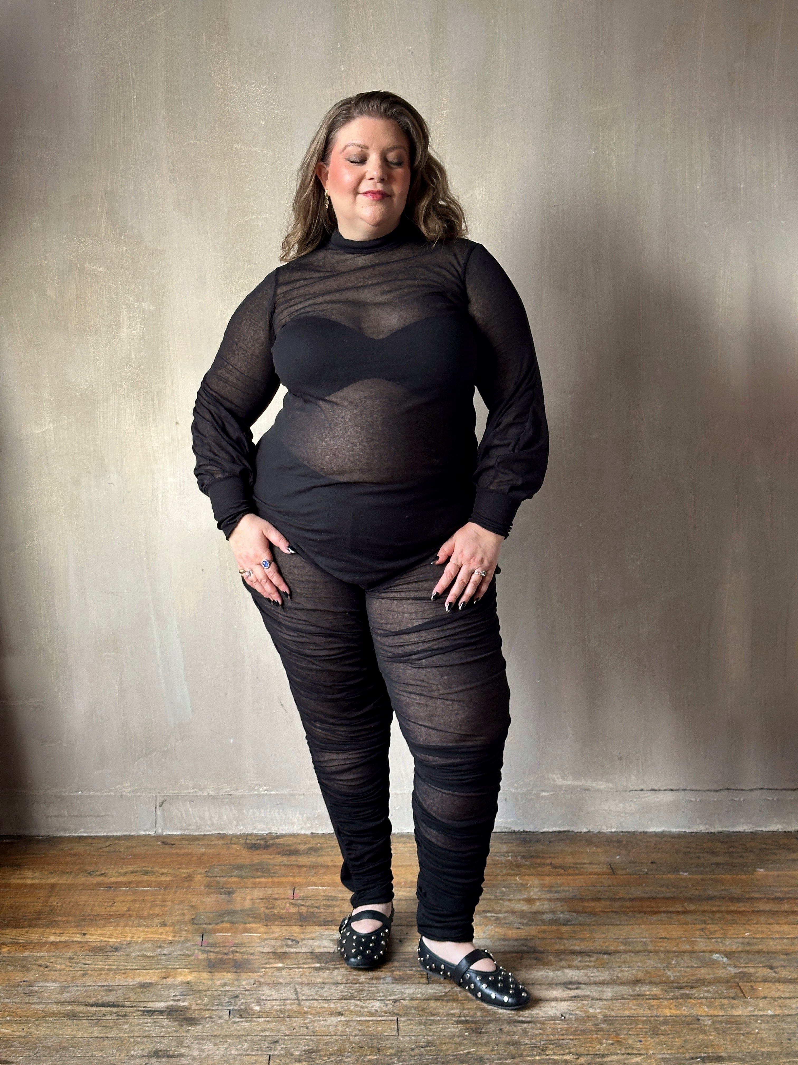 Winter '25 Chaos-Gathered Leggings (In Stock)
