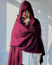 Mythic Cape in Oxblood Wool (Limited Edition)