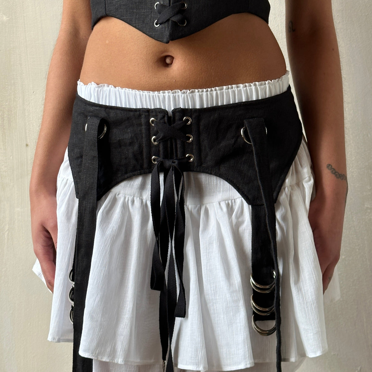 Linen Garter/Belt for Skirts Linen Garter/Belt for Skirts