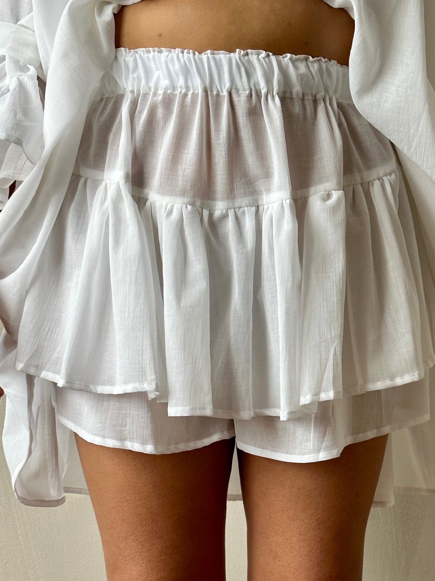 Spring '24 Cotton Voile White Bloomers (Pre-Order)