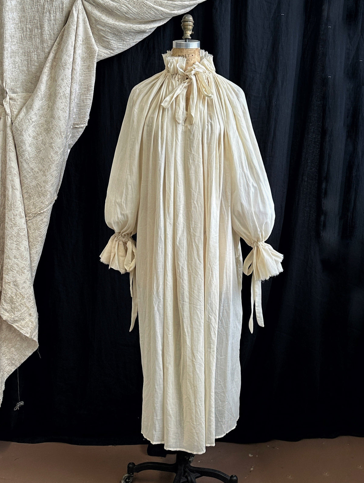 Ultra Maxi Alchemist Chemise in Parchment Cotton Gauze (Pre-Order)