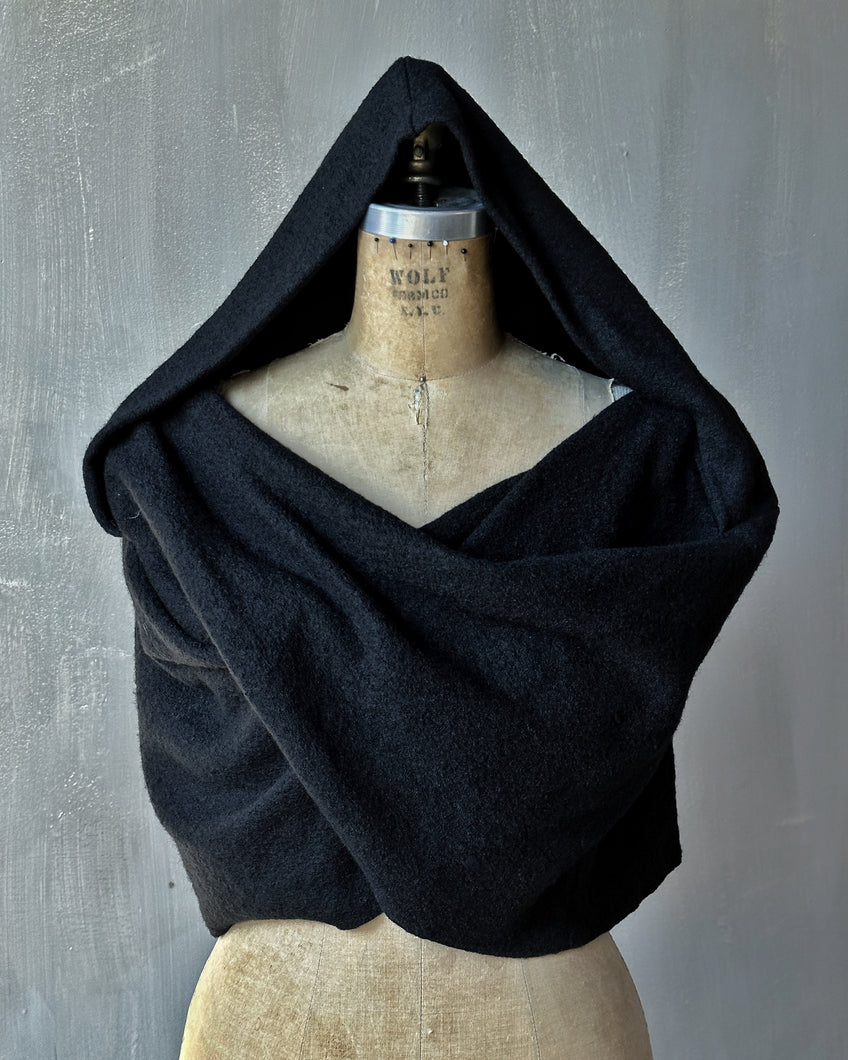 Mythic Cowl in Boiled Wool (Limited, In Stock)