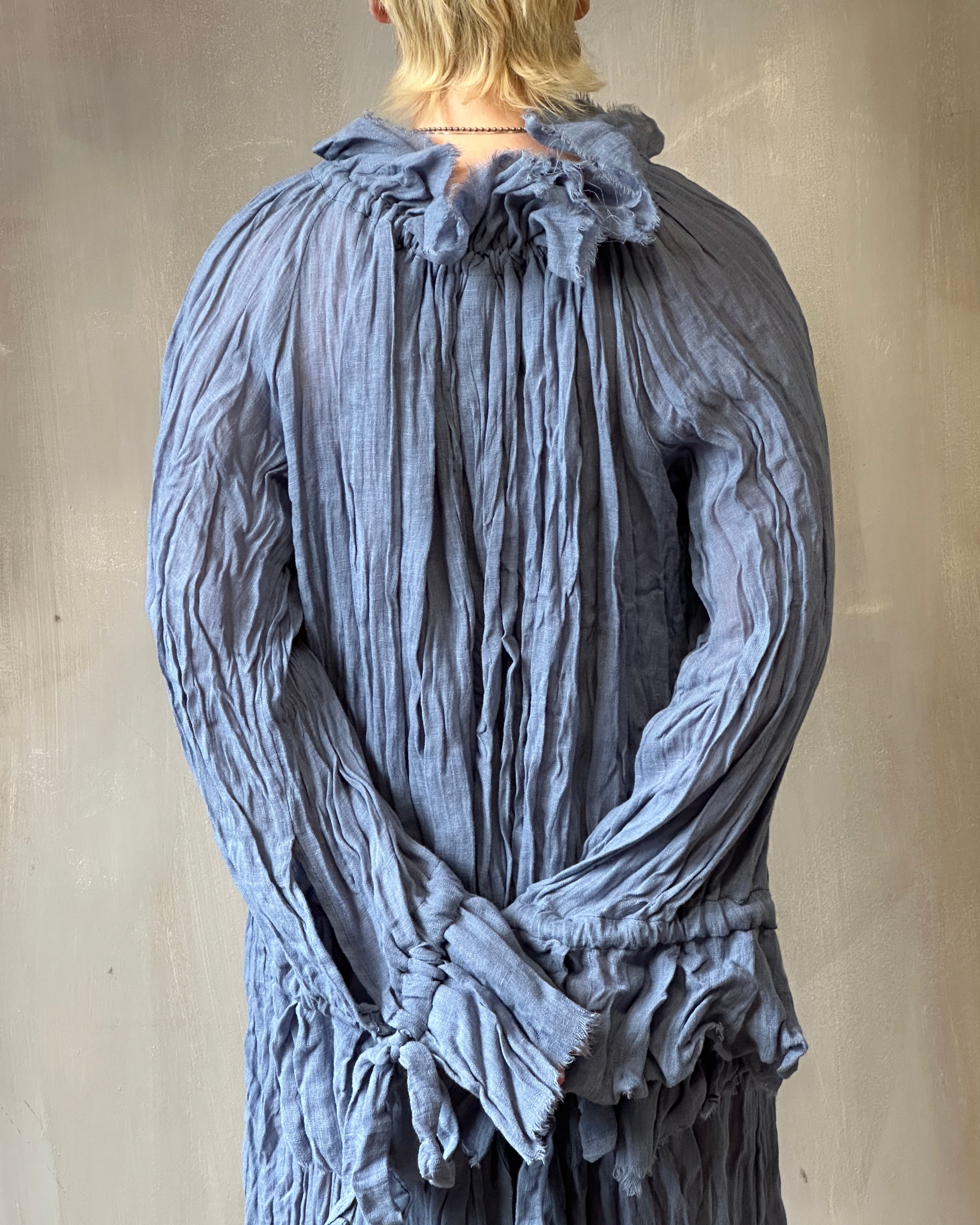 Sample Sale: Ultra Maxi Alchemist Chemise in Blue