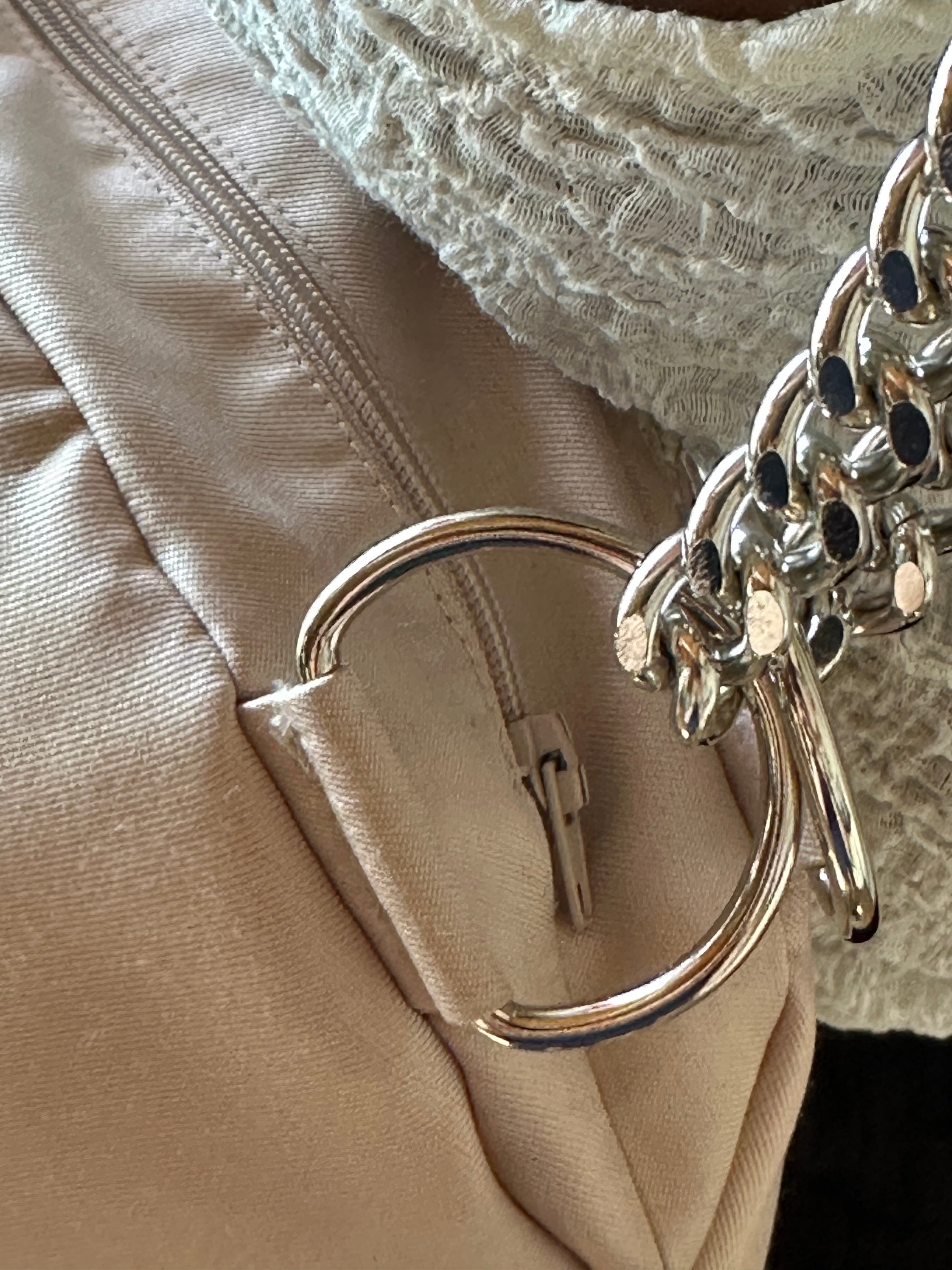 Winter '26: "Peggy" the Plush Pig Purse in Champagne Silk (Pre-Order)