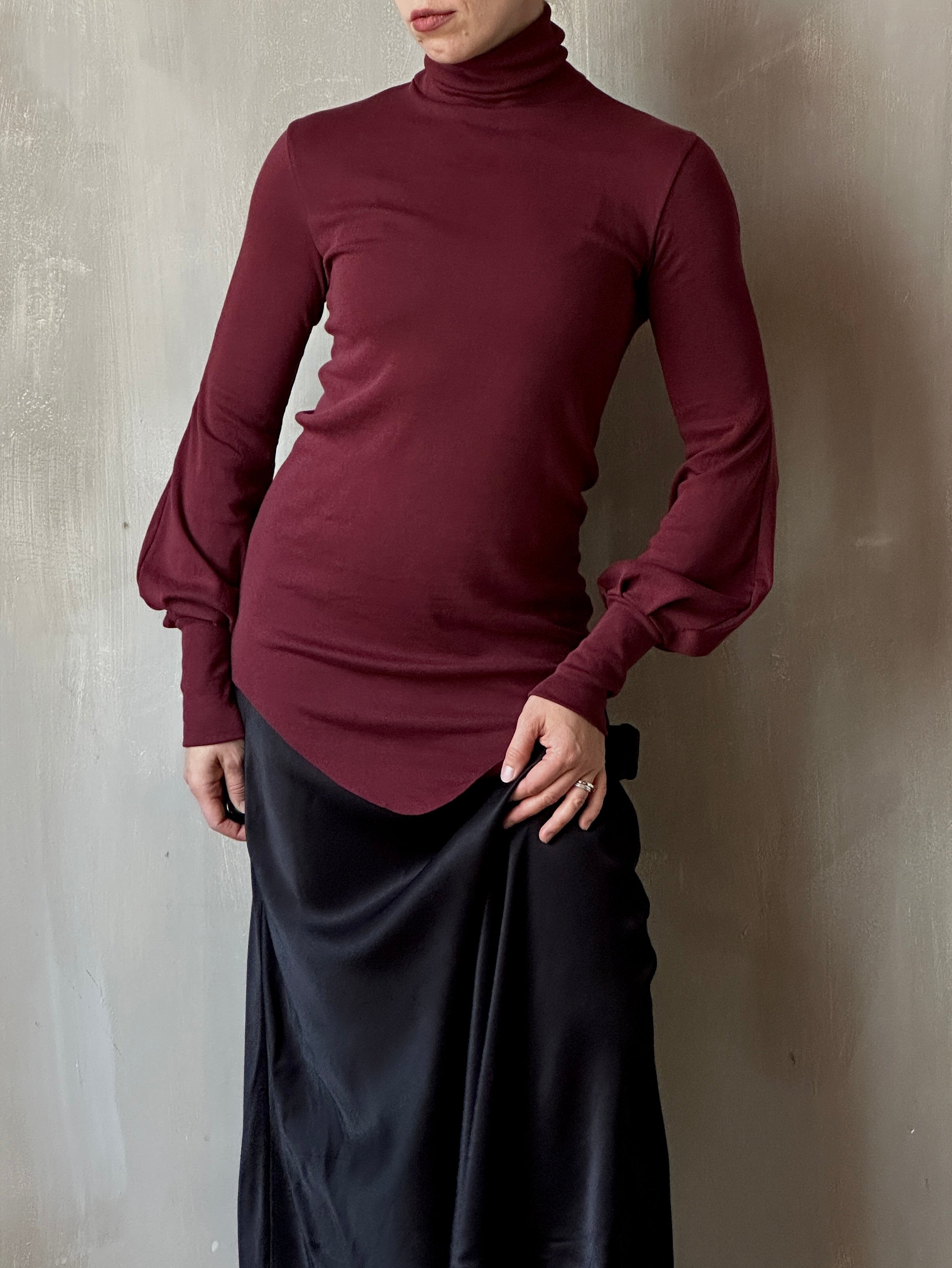 FW25: Hourglass Tunic in Plum Wine (Pre-Order)