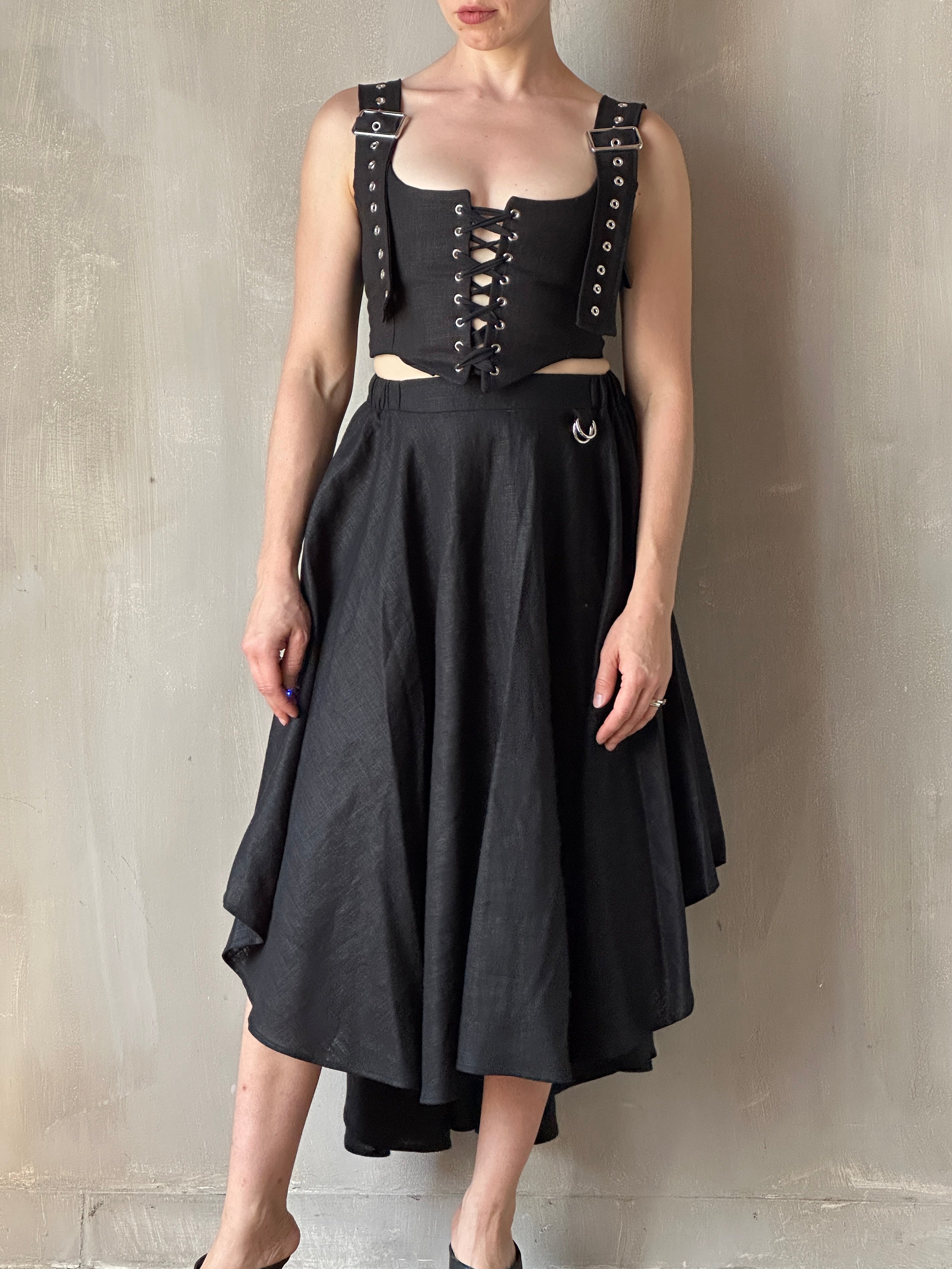 FW25: Buckle Corset Vest (Pre-Order)