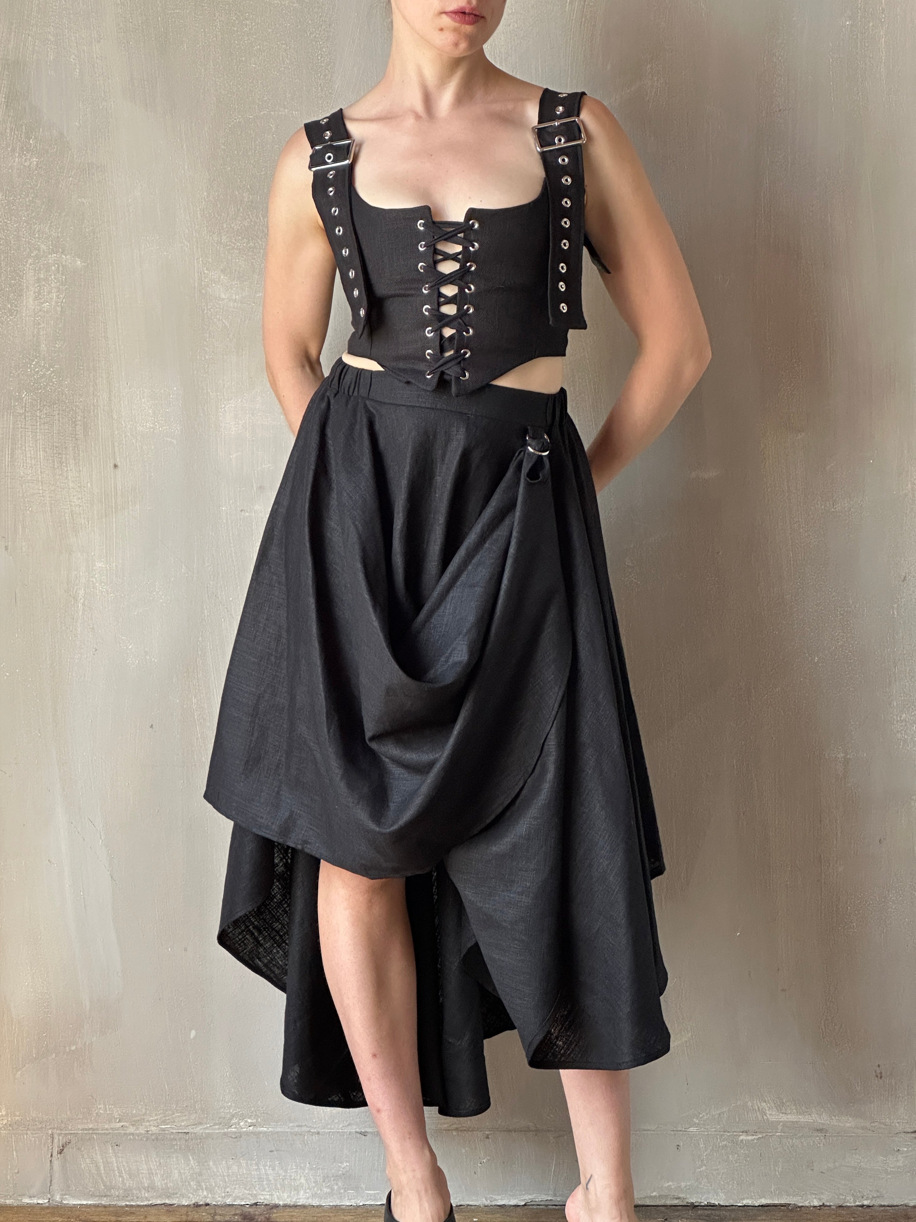 FW25: Buckle Corset Vest (Pre-Order)