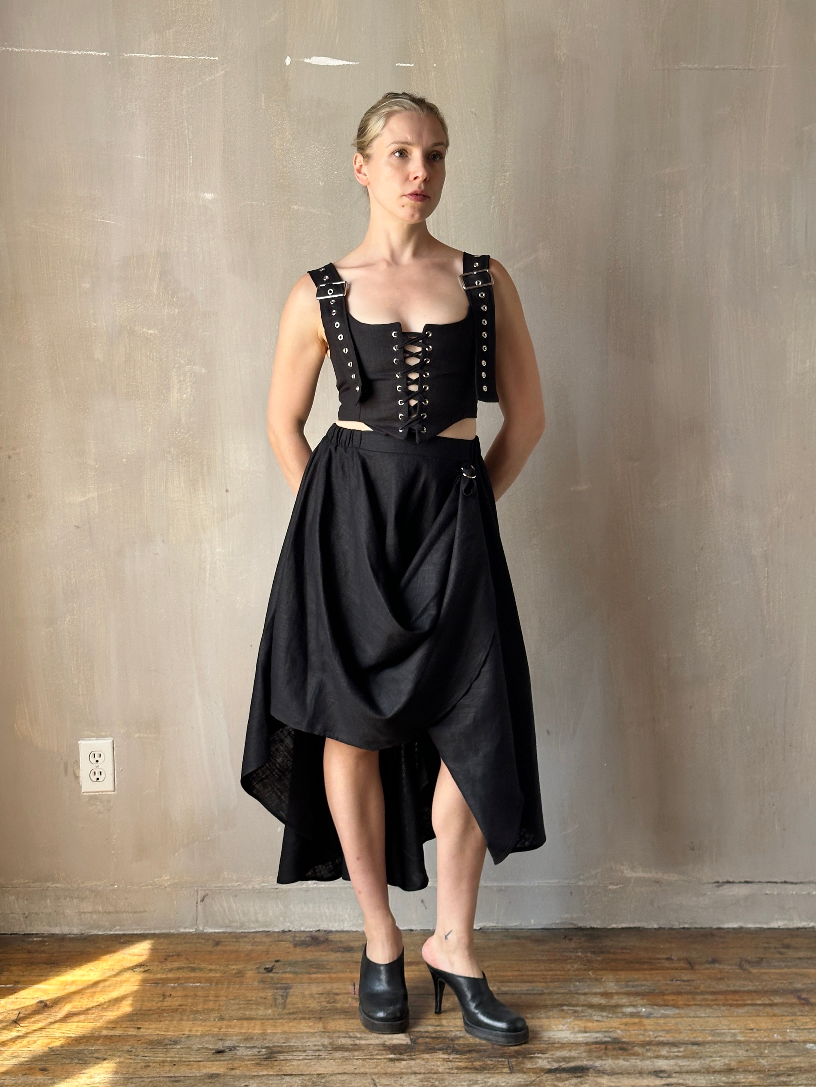 FW25: Buckle Corset Vest (Pre-Order)