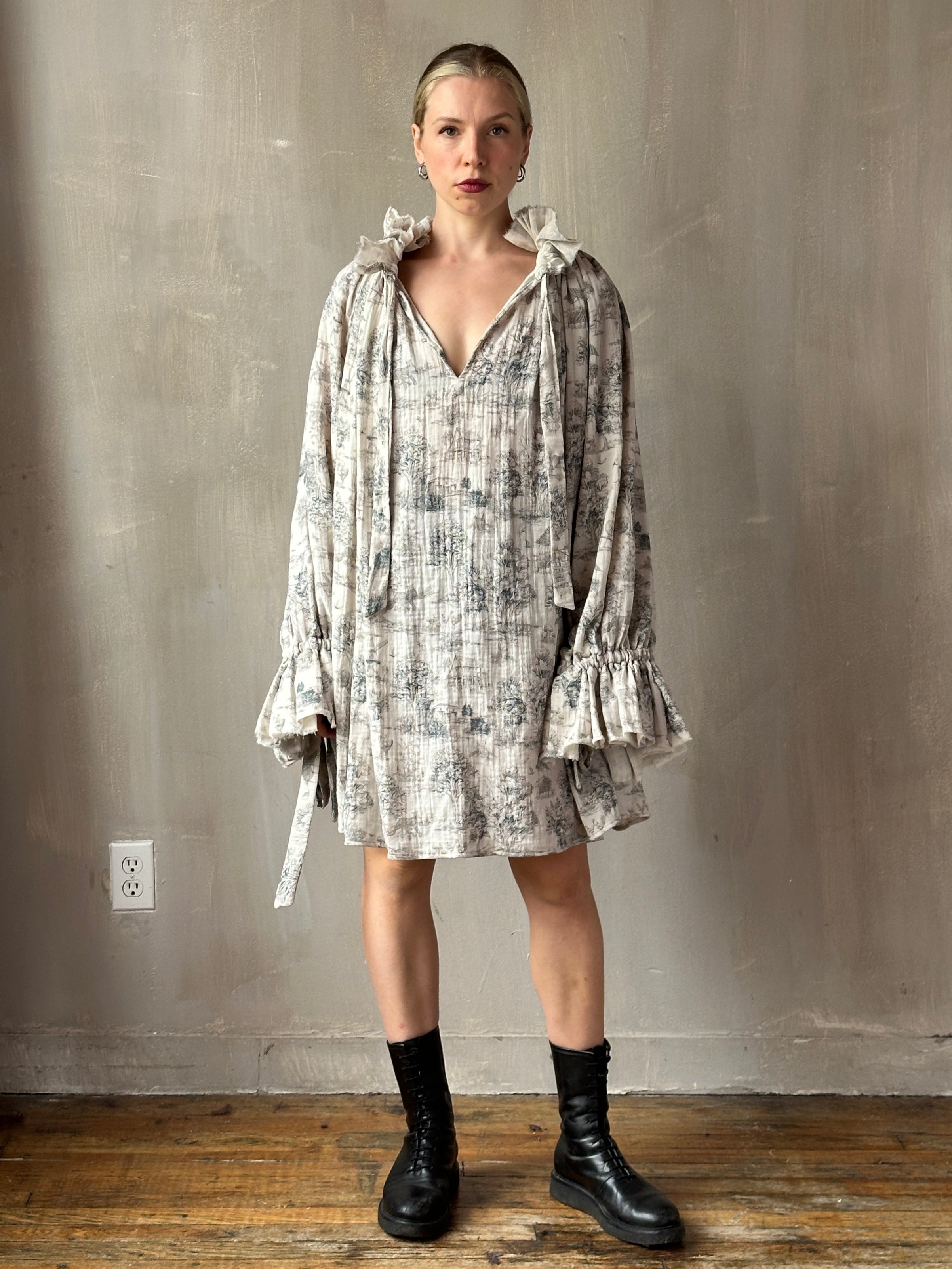 FW25: Alchemist Chemise in Toile De Jouy Cotton (Pre-Order)
