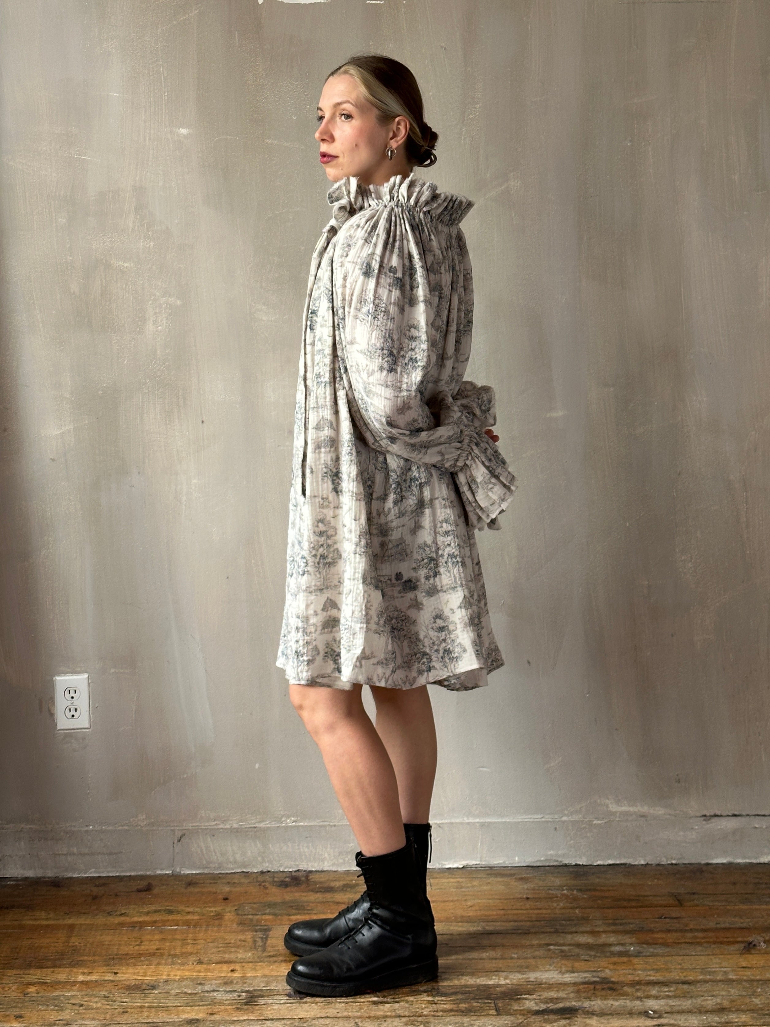 FW25: Alchemist Chemise in Toile De Jouy Cotton (Pre-Order)