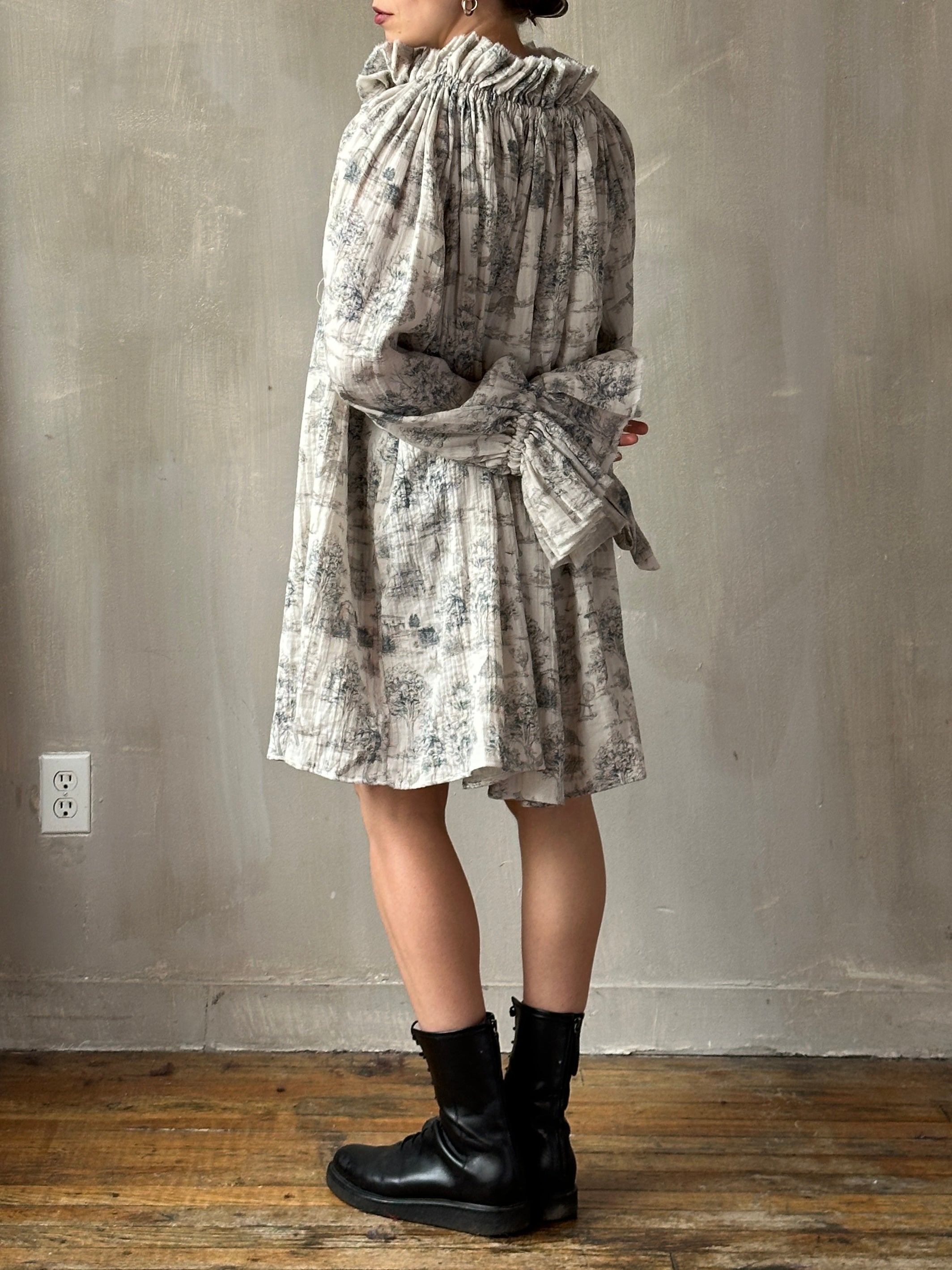 FW25: Alchemist Chemise in Toile De Jouy Cotton (Pre-Order)