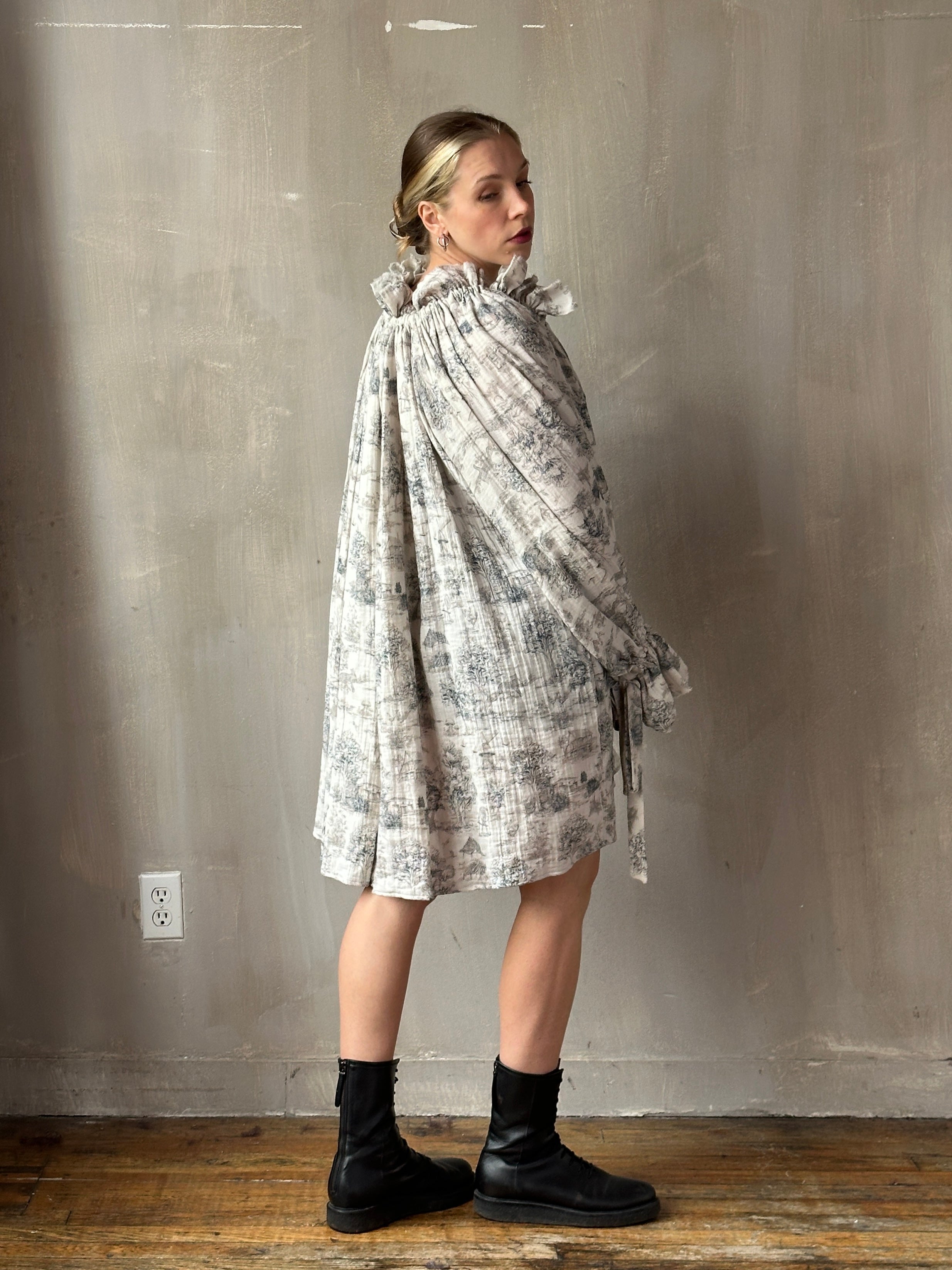 FW25: Alchemist Chemise in Toile De Jouy Cotton (Pre-Order)