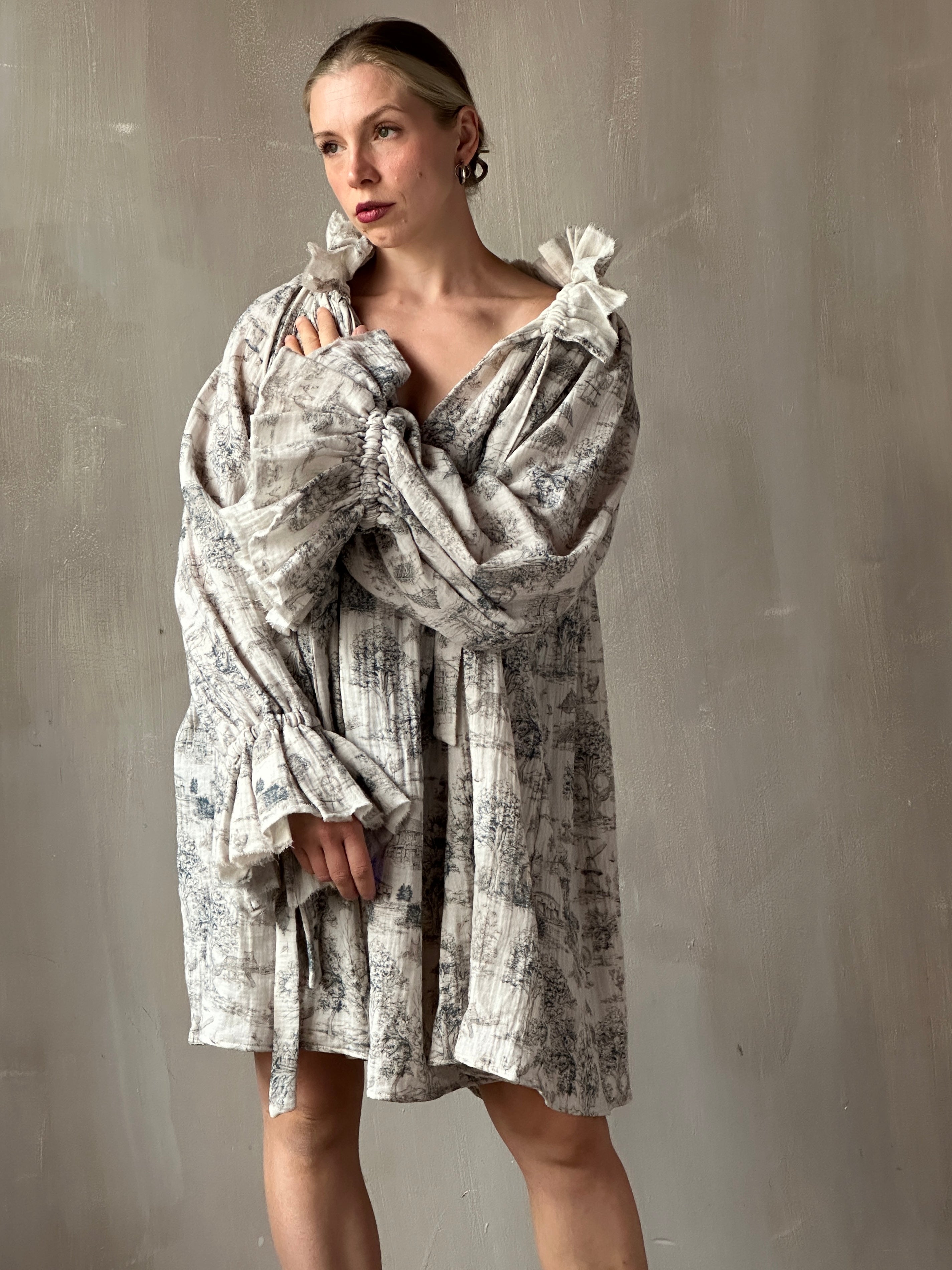 FW25: Alchemist Chemise in Toile De Jouy Cotton (Pre-Order)