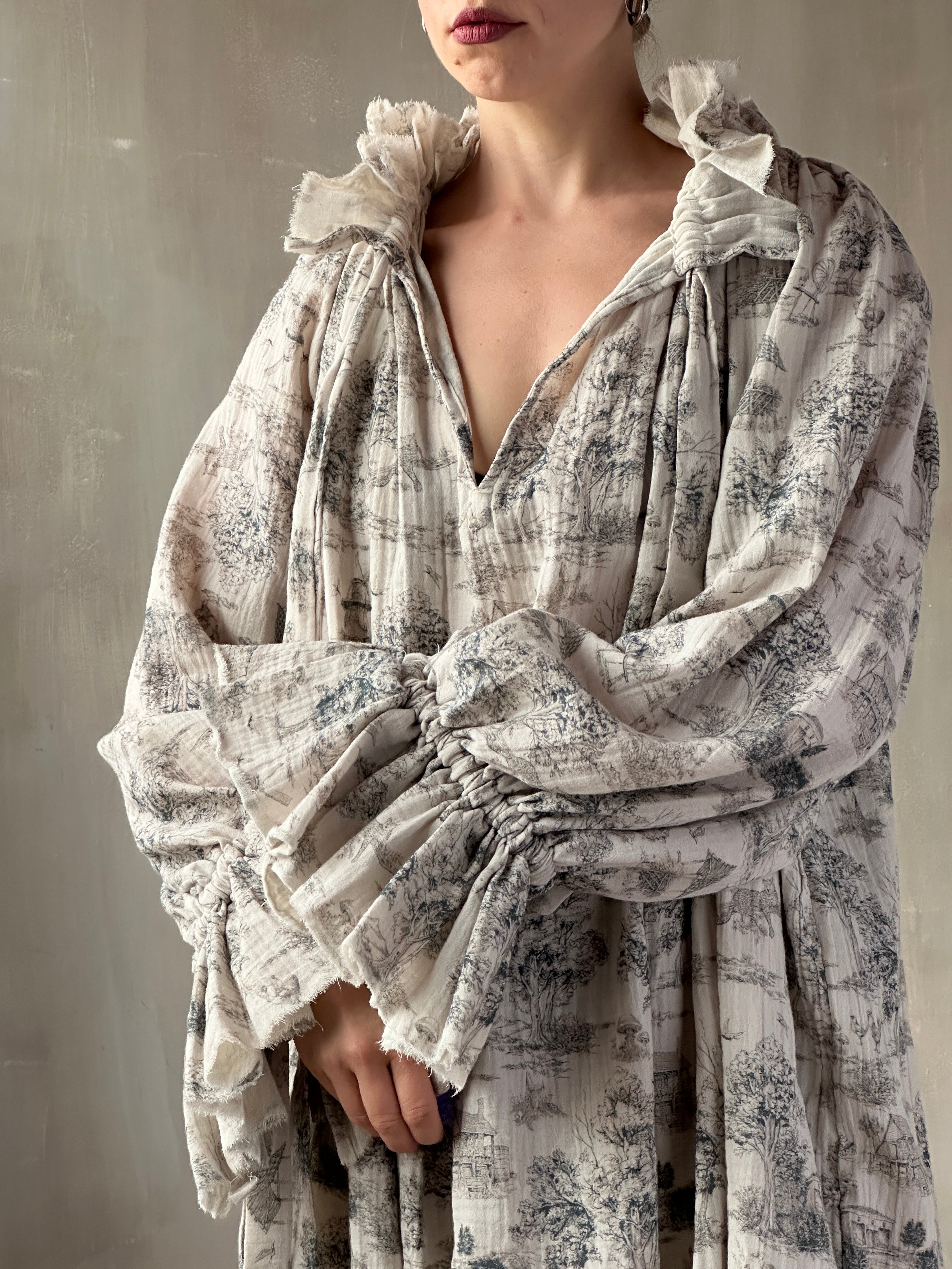 FW25: Alchemist Chemise in Toile De Jouy Cotton (Pre-Order)
