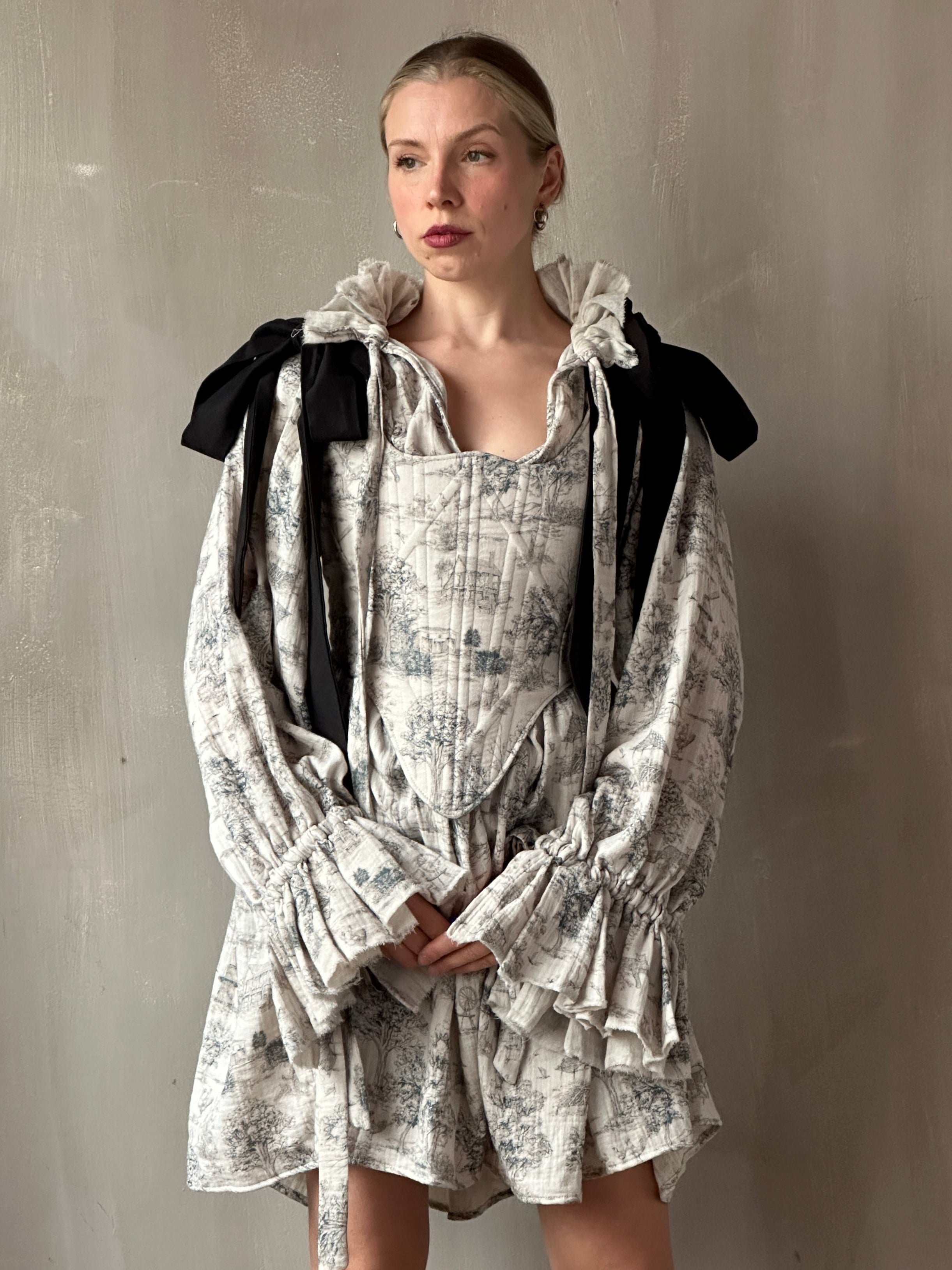 FW25: Toile de Jouy Diamond Stays (Pre-Order)