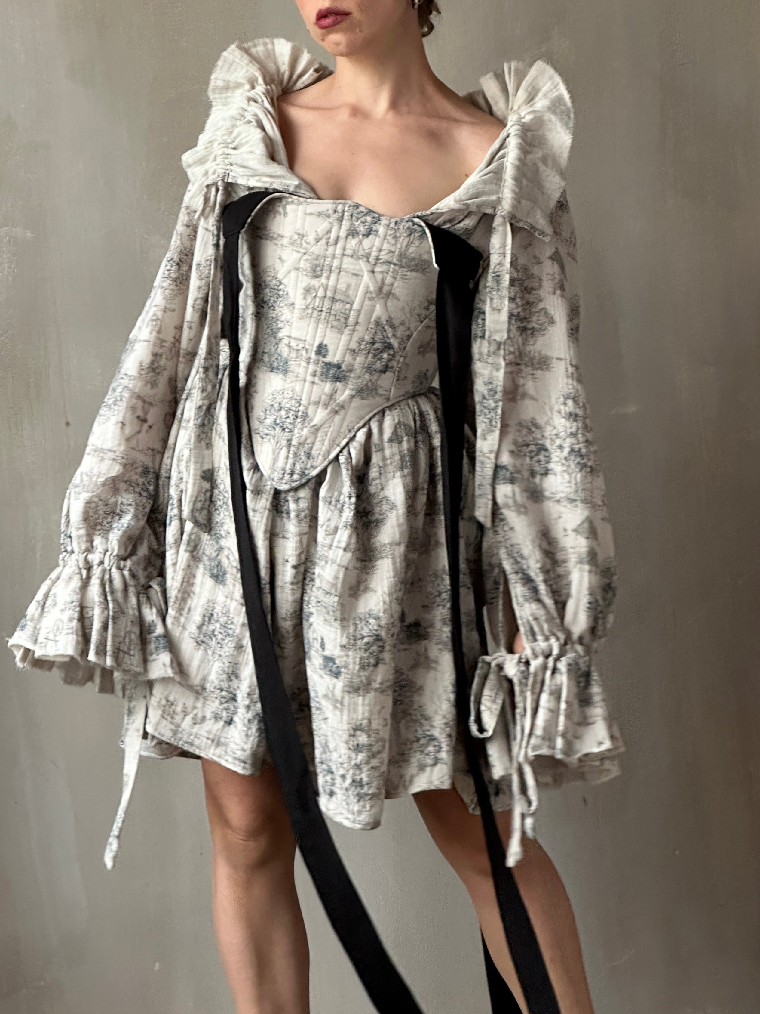FW25: Toile de Jouy Diamond Stays (Pre-Order)