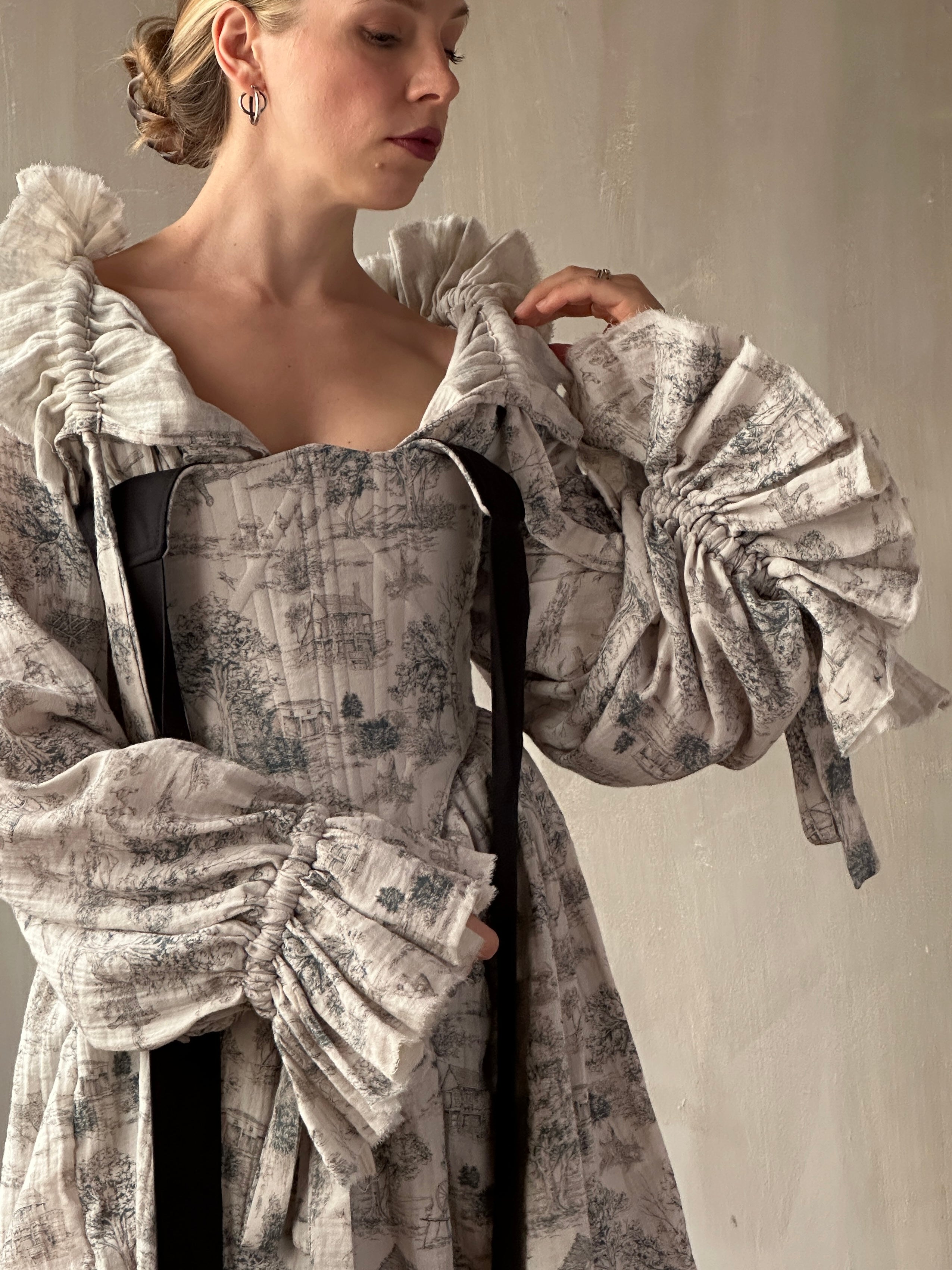 FW25: Alchemist Chemise in Toile De Jouy Cotton (Pre-Order)