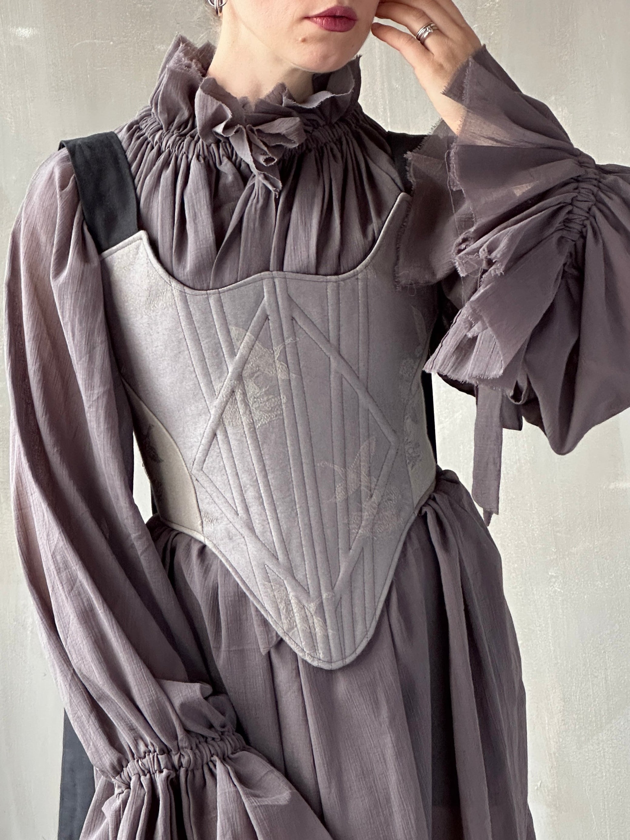 FW25: Lilac Cranes Diamond Stays (Pre-Order, Limited Edition)