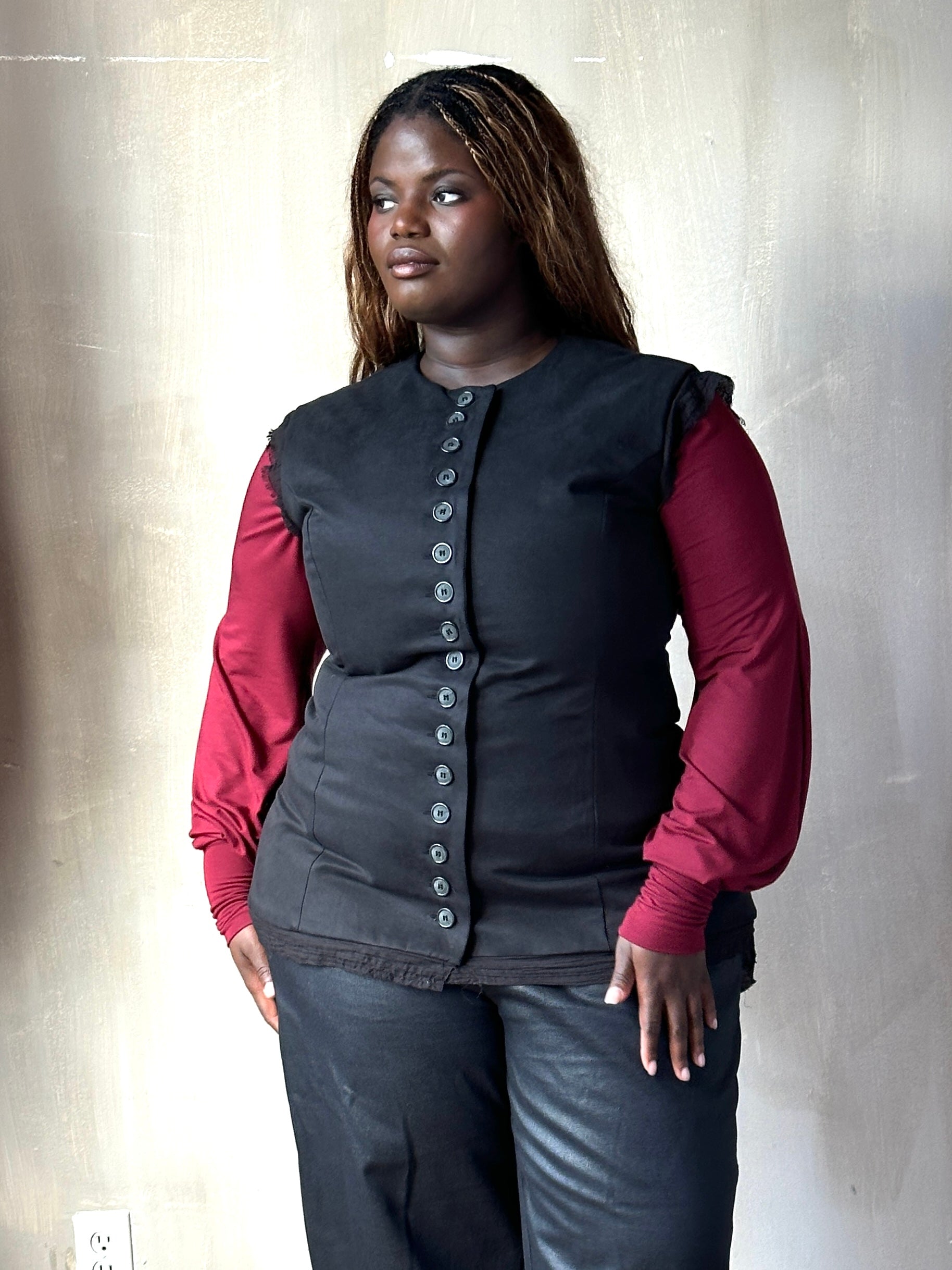 FW25: Button Tails Vest (In Stock)