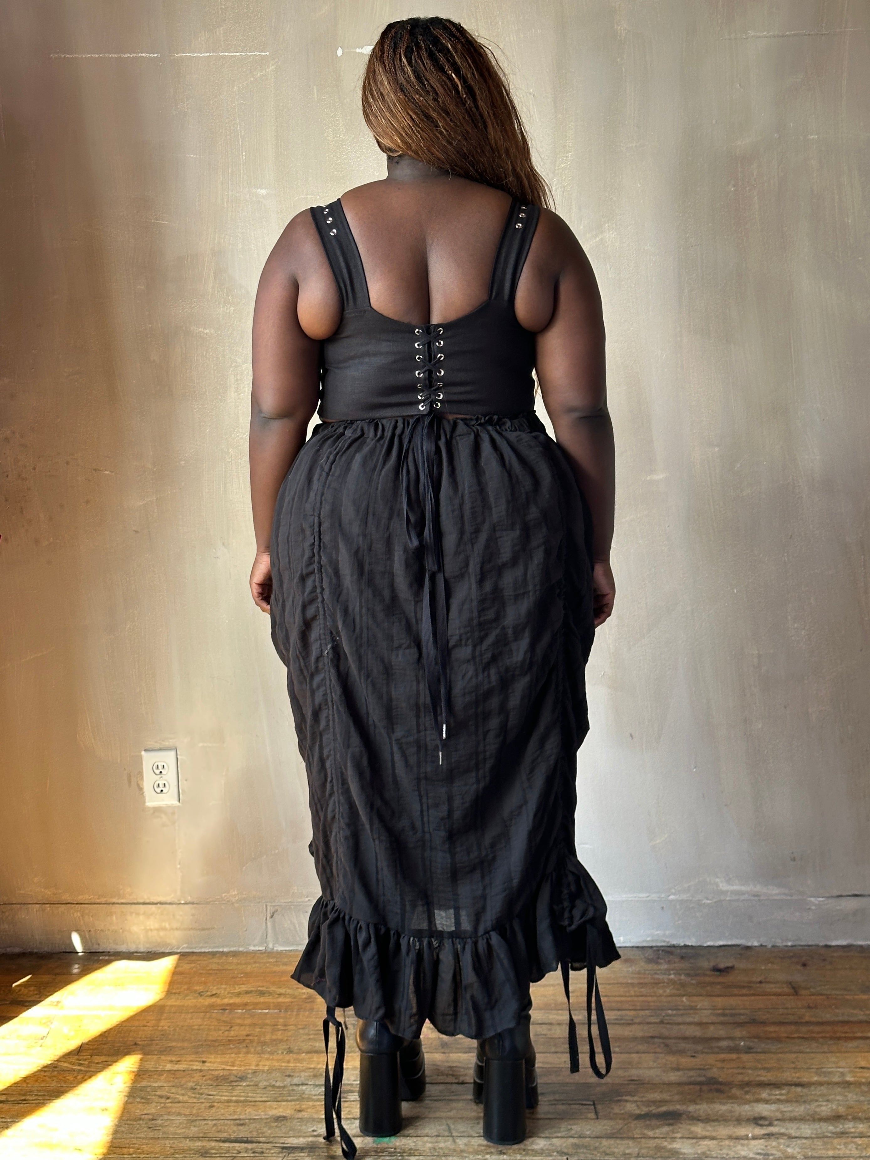FW25: Buckle Corset Vest (Pre-Order)