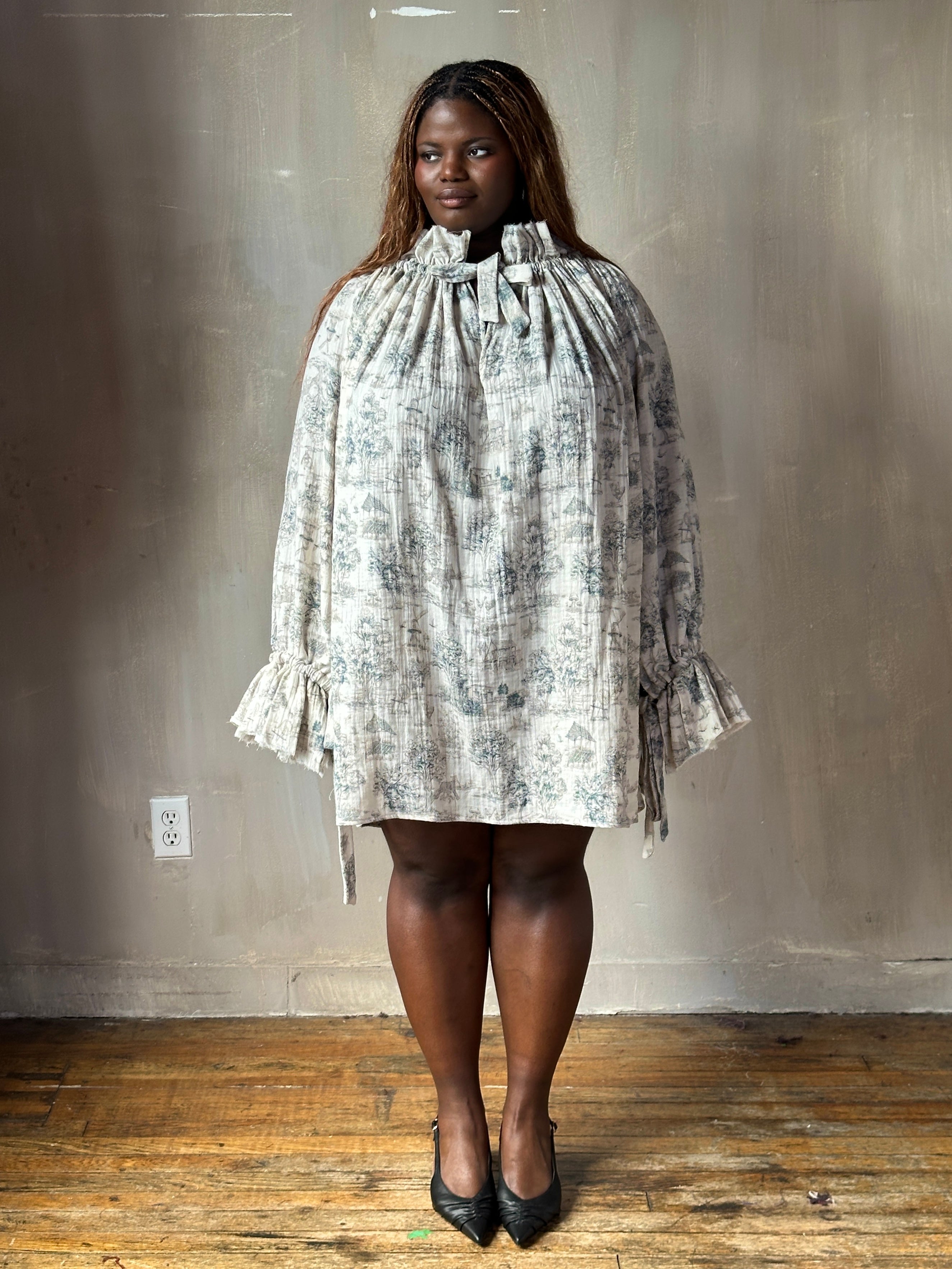 FW25: Alchemist Chemise in Toile De Jouy Cotton (Pre-Order)