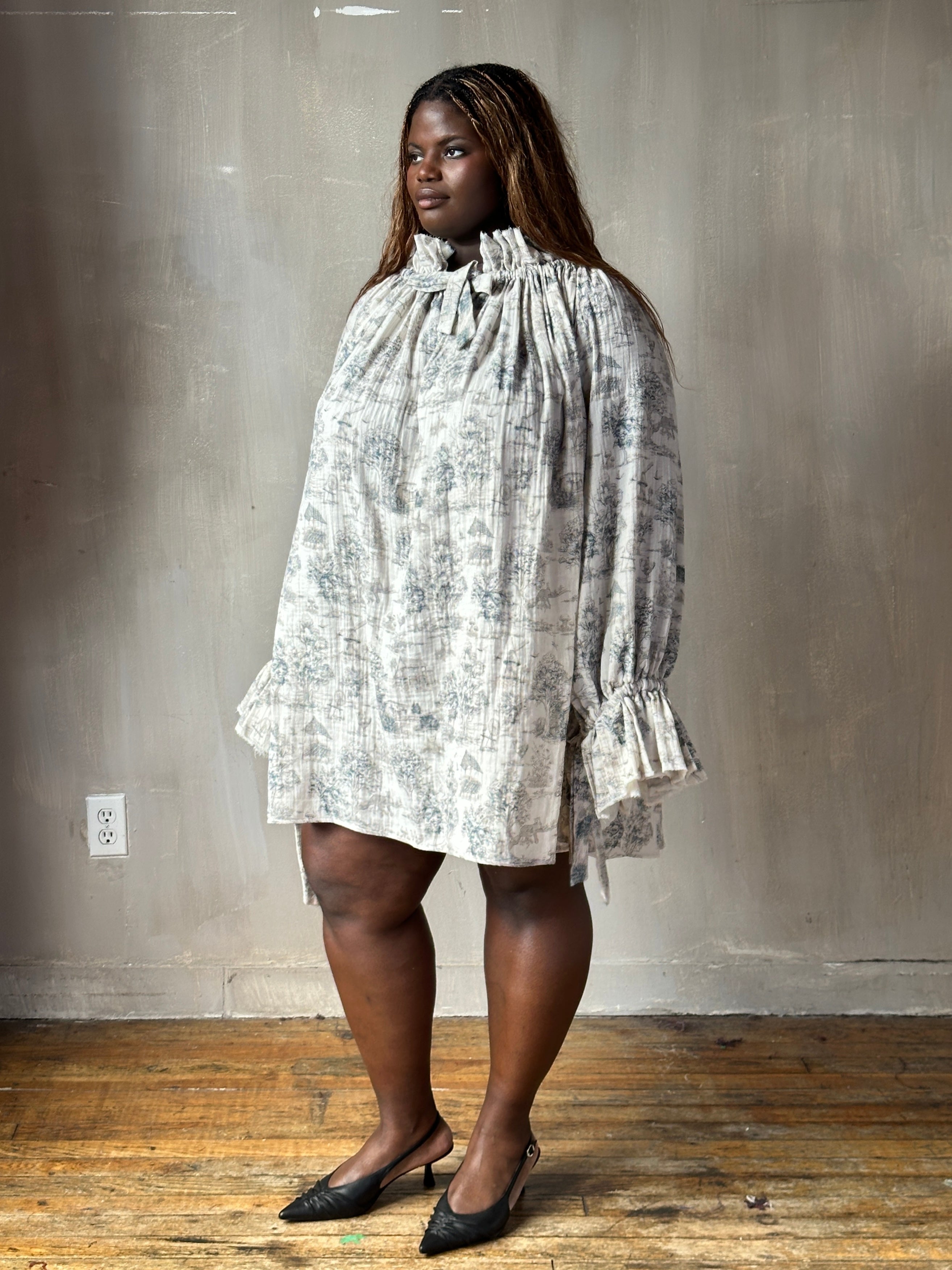 FW25: Alchemist Chemise in Toile De Jouy Cotton (Pre-Order)