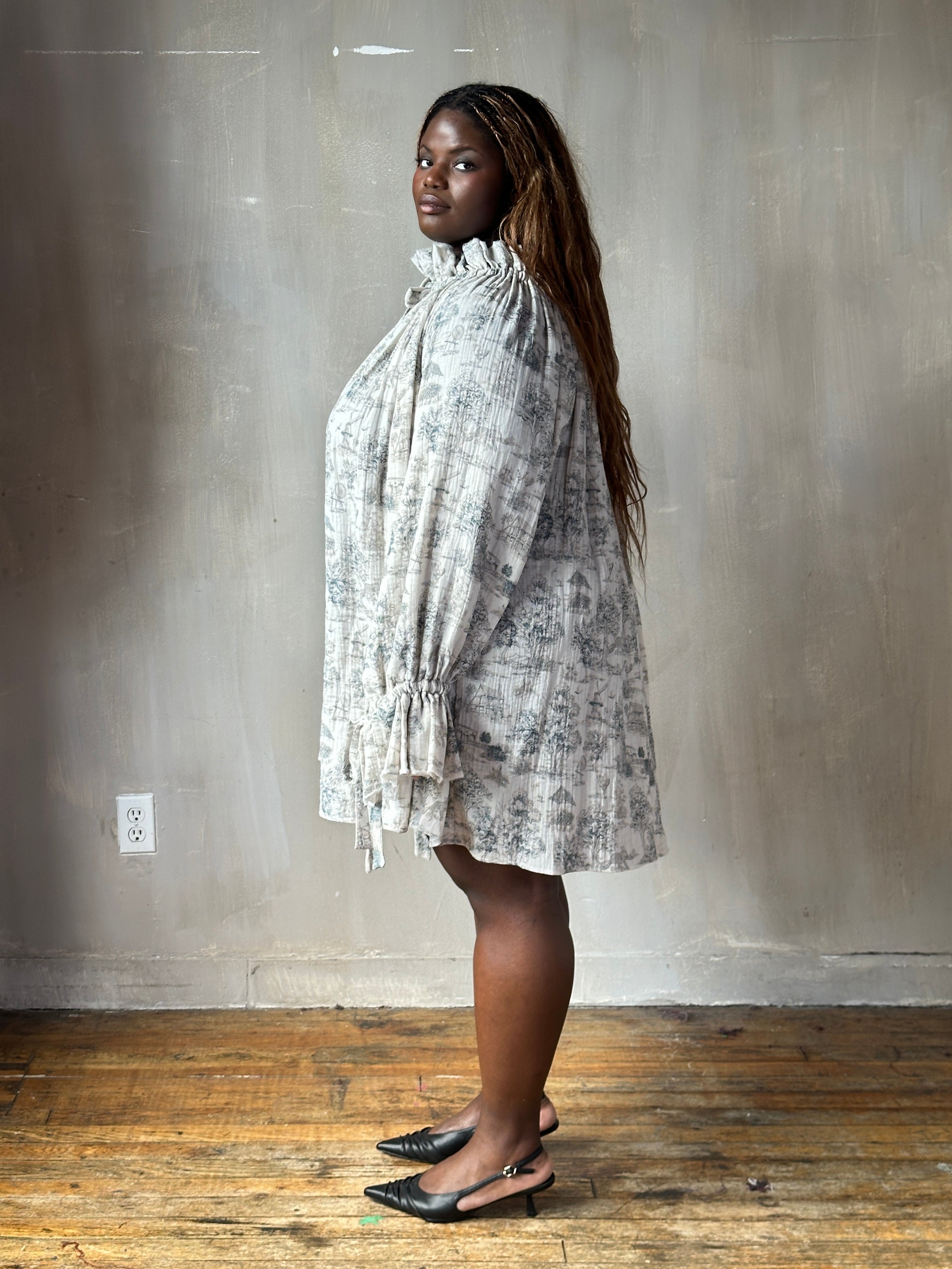 FW25: Alchemist Chemise in Toile De Jouy Cotton (Pre-Order)