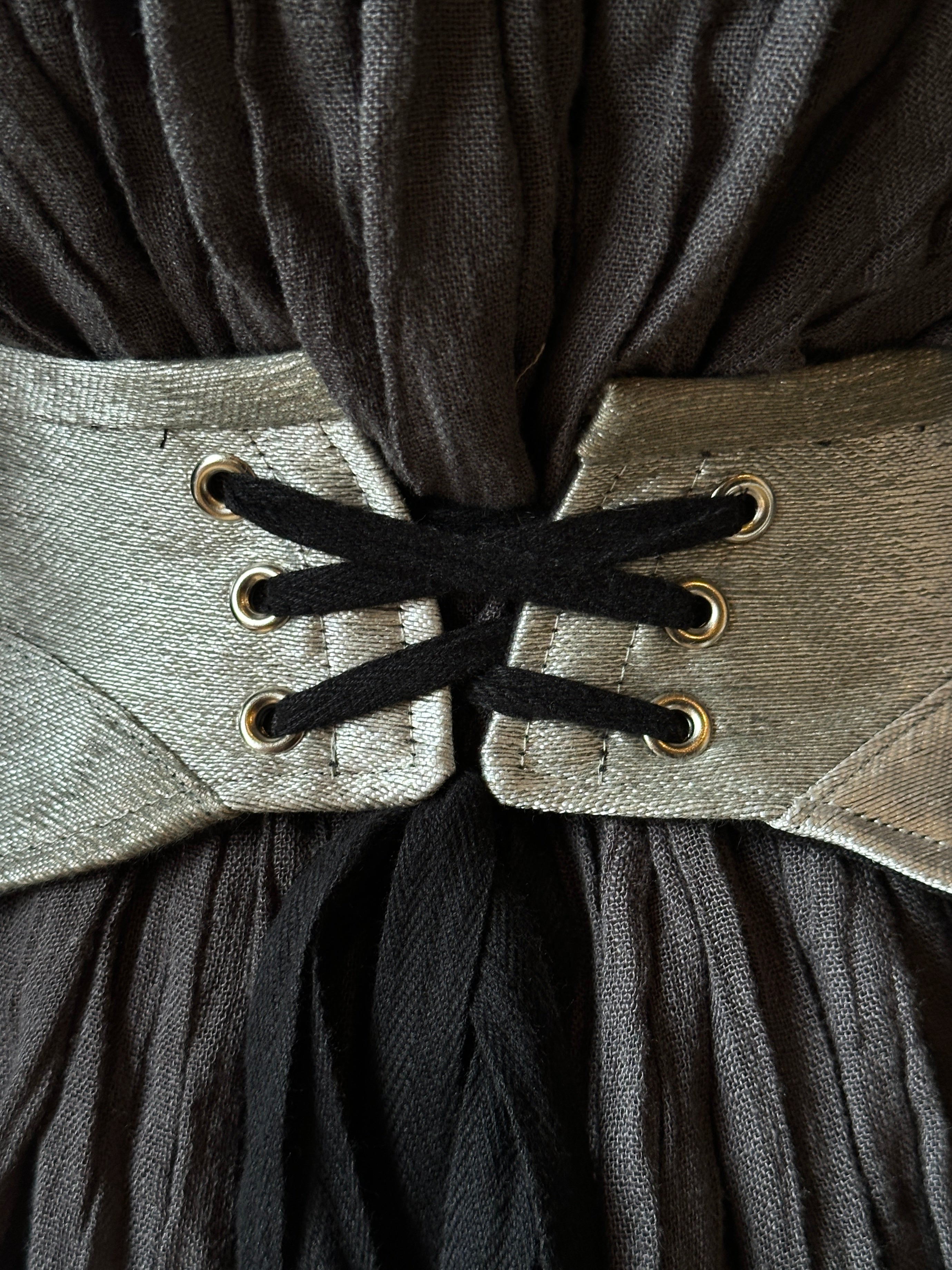 Spring '25: Contour Corset Belt in Silver (Pre-Order)
