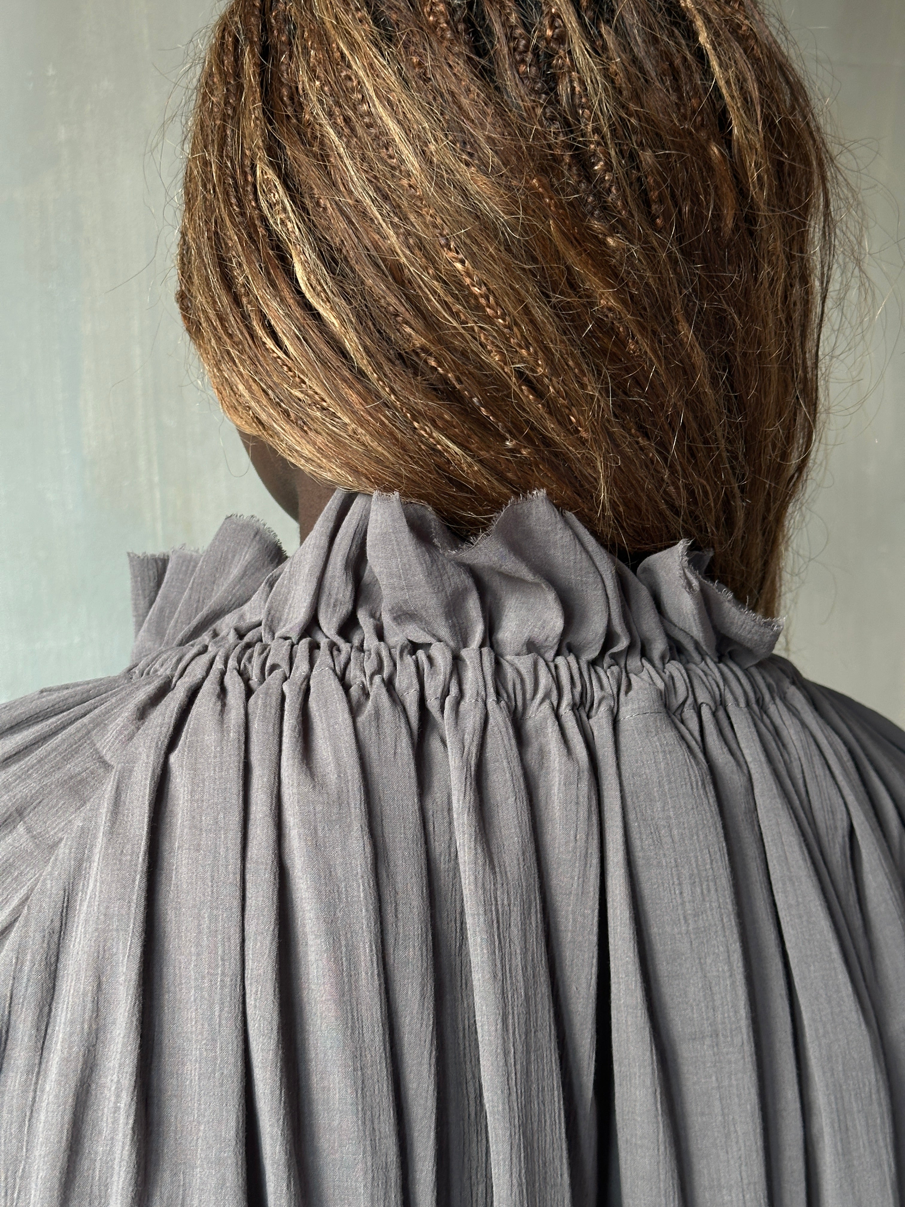 FW25: Alchemist Chemise in Lavender Ash Cotton Voile (Pre-Order)