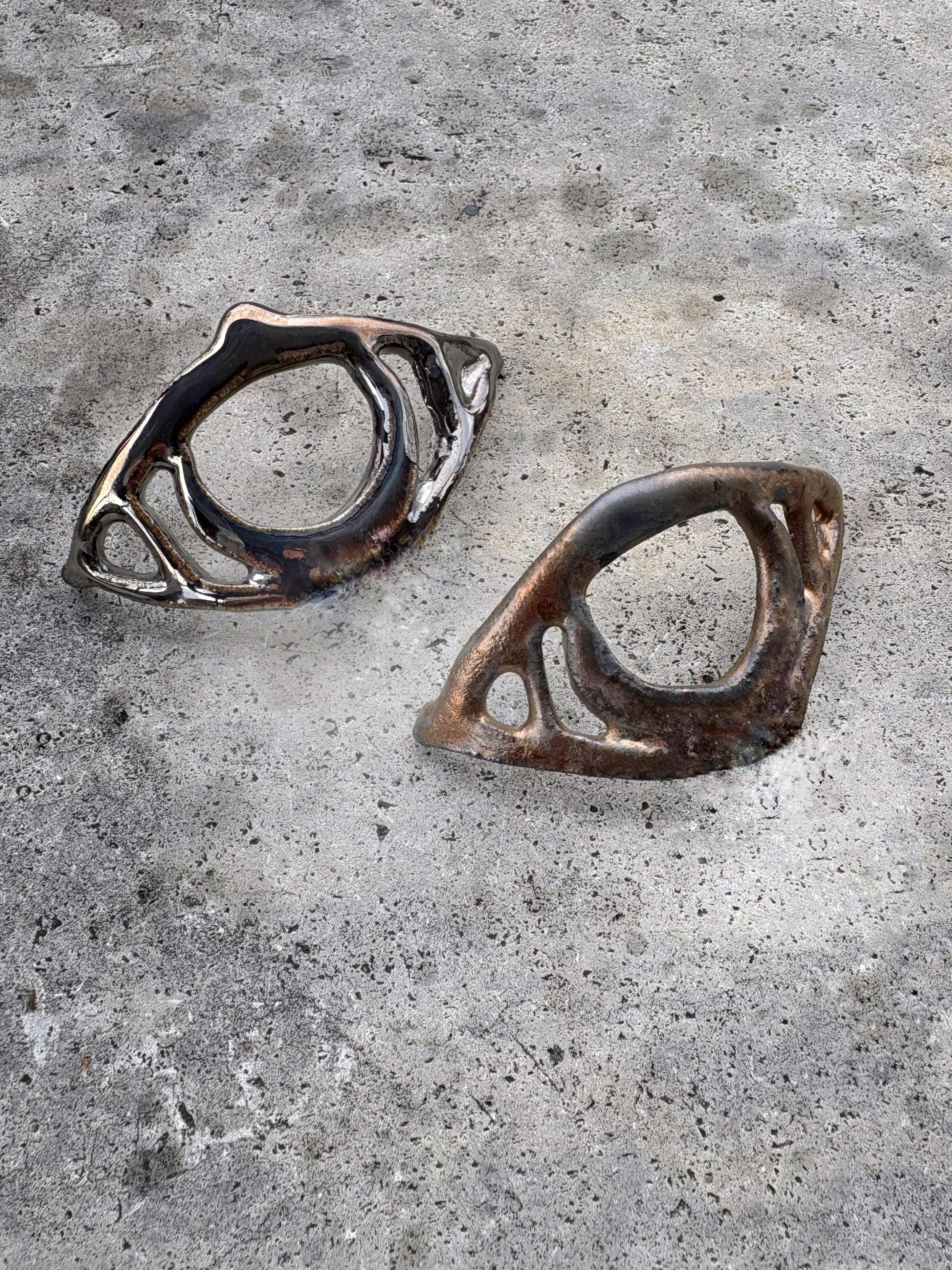 Spring '26: Ceramic "Lunar Eye" Choker in Liquid Bronze (Pre-Order, Limited Edition)