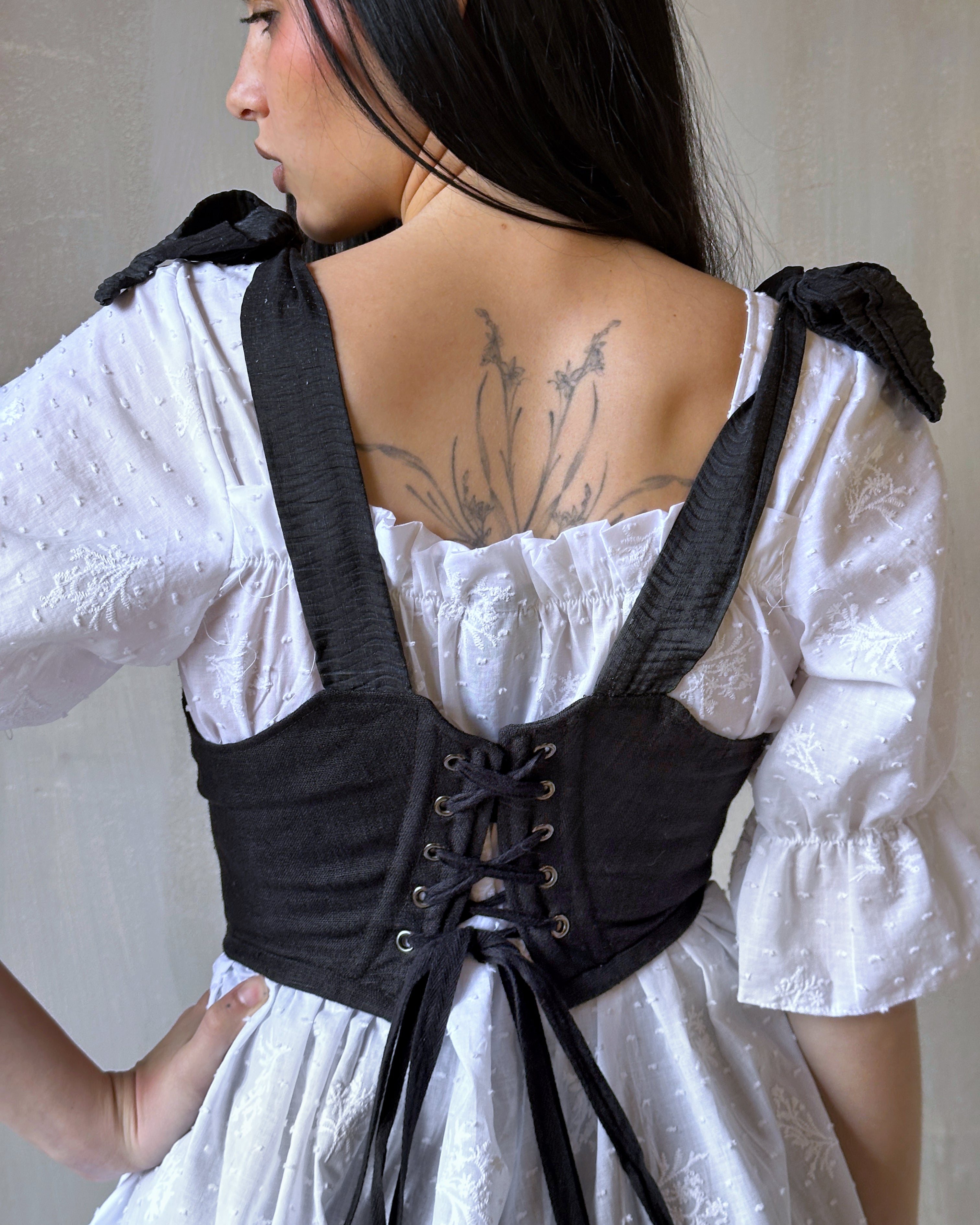 Spring '25: Chemise de la Reine Duster in white broderie (Pre-Order, Limited Edition)