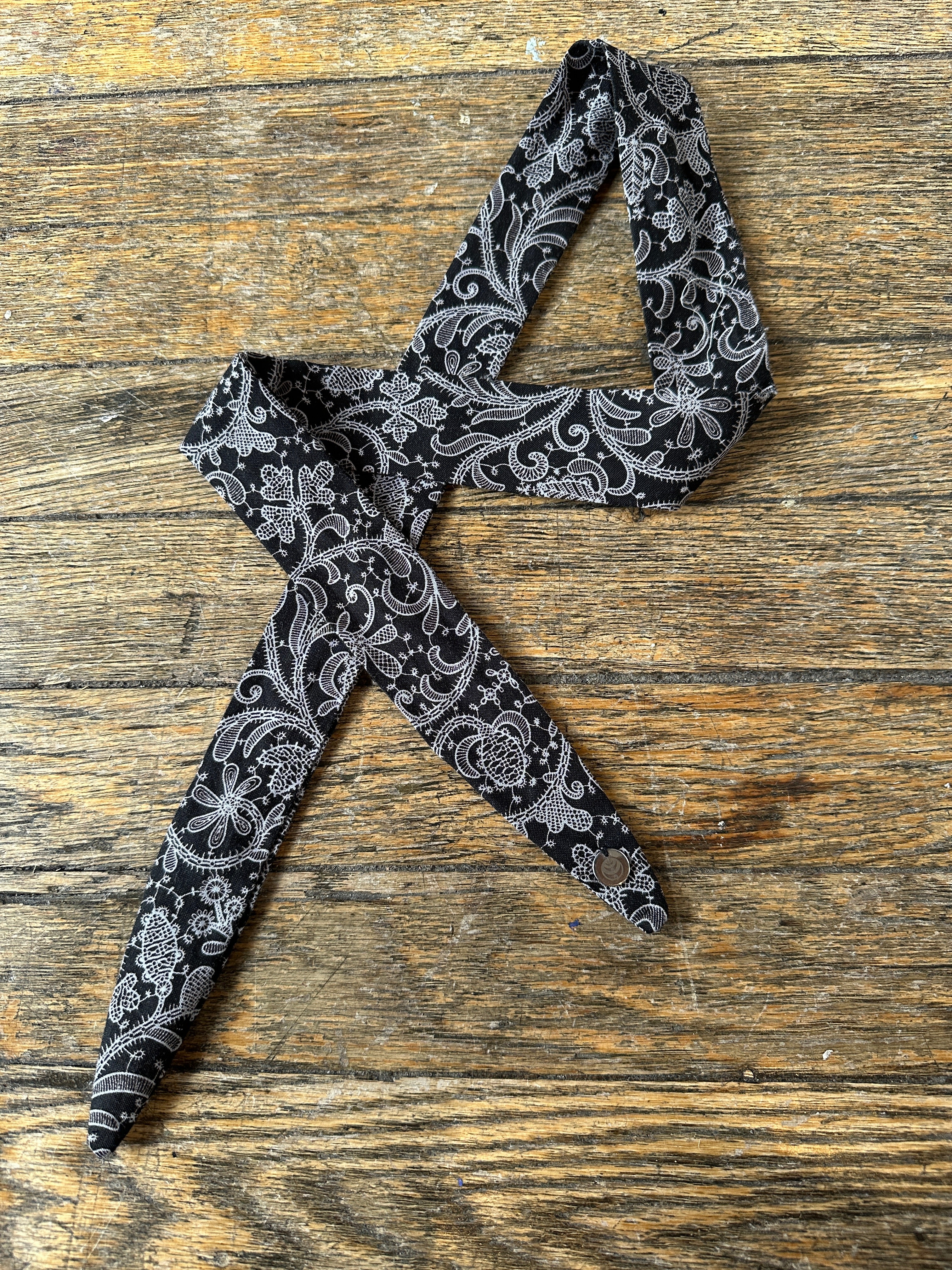 Spring '26: "Tattoo Lace"  Print Scarf (Pre-Order)