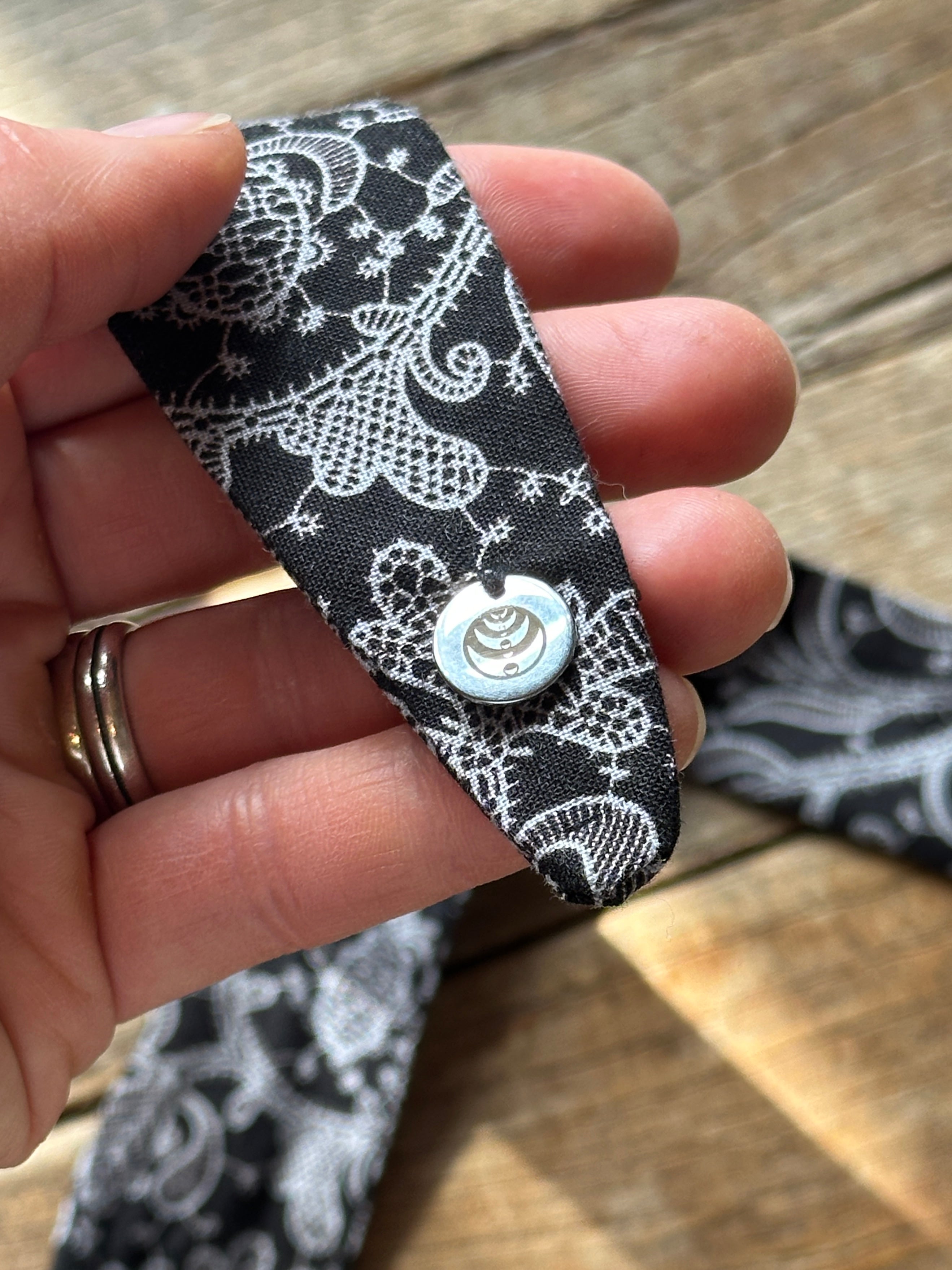 Spring '26: "Tattoo Lace"  Print Scarf (Pre-Order)