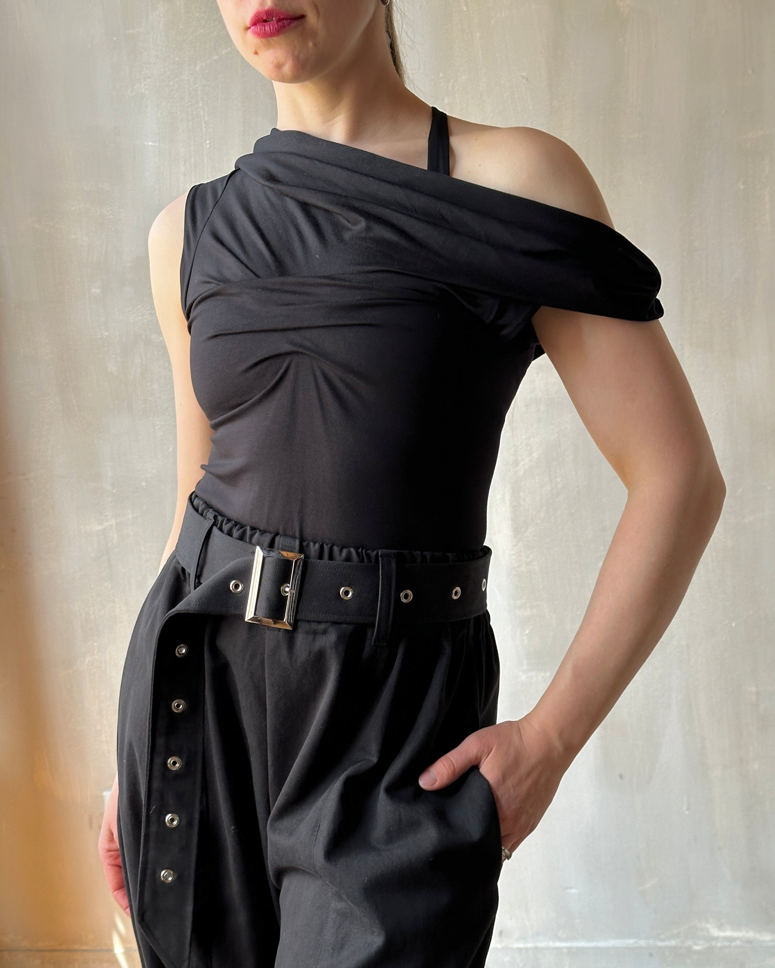 Spring '25: "pirate bloomers" with Belt and Leg Straps in Cotton Twill (Pre-Order)