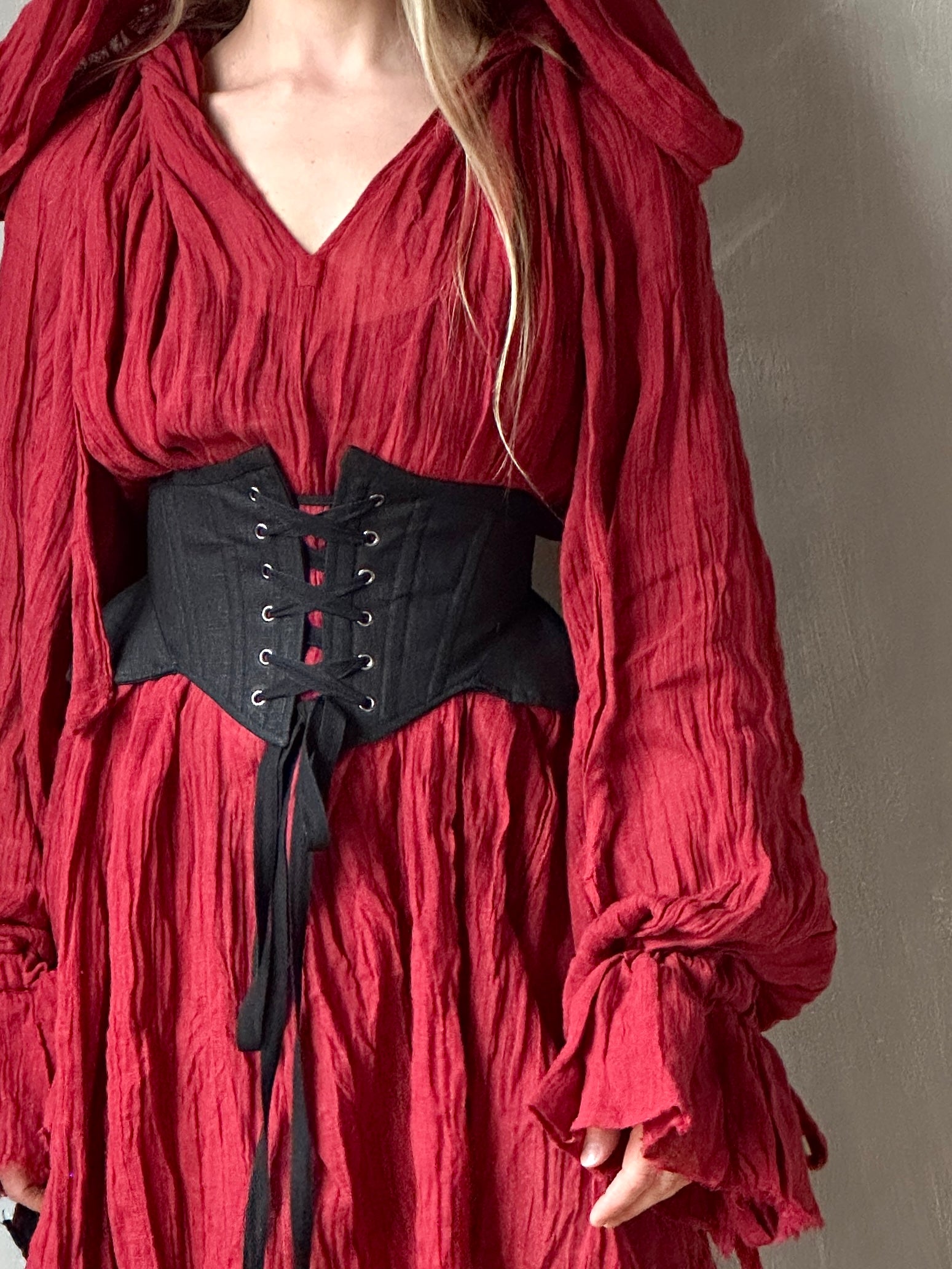 Severina Corset Belt in Baltic Linen (Limited Edition)