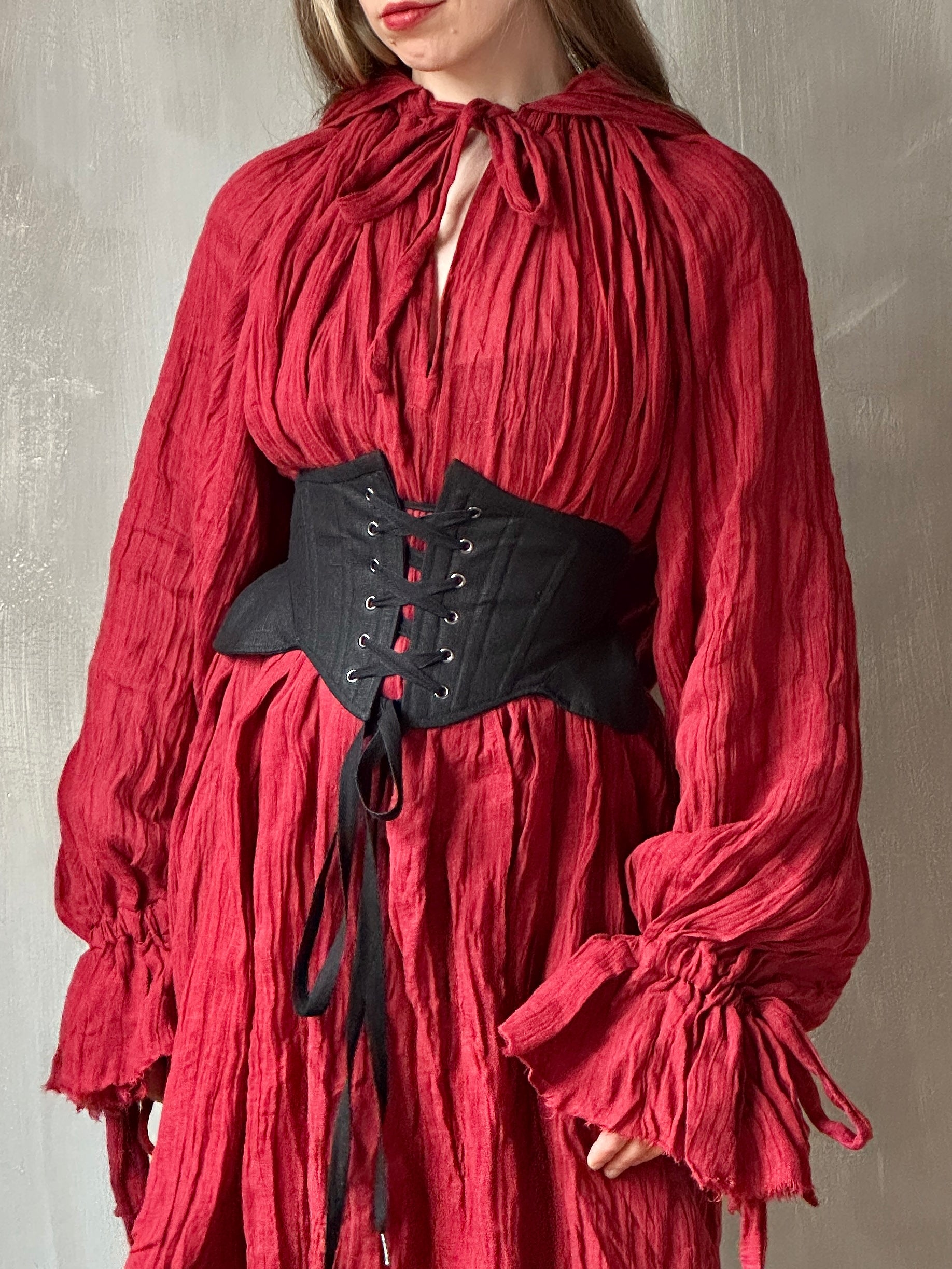 Severina Corset Belt in Baltic Linen (Limited Edition)