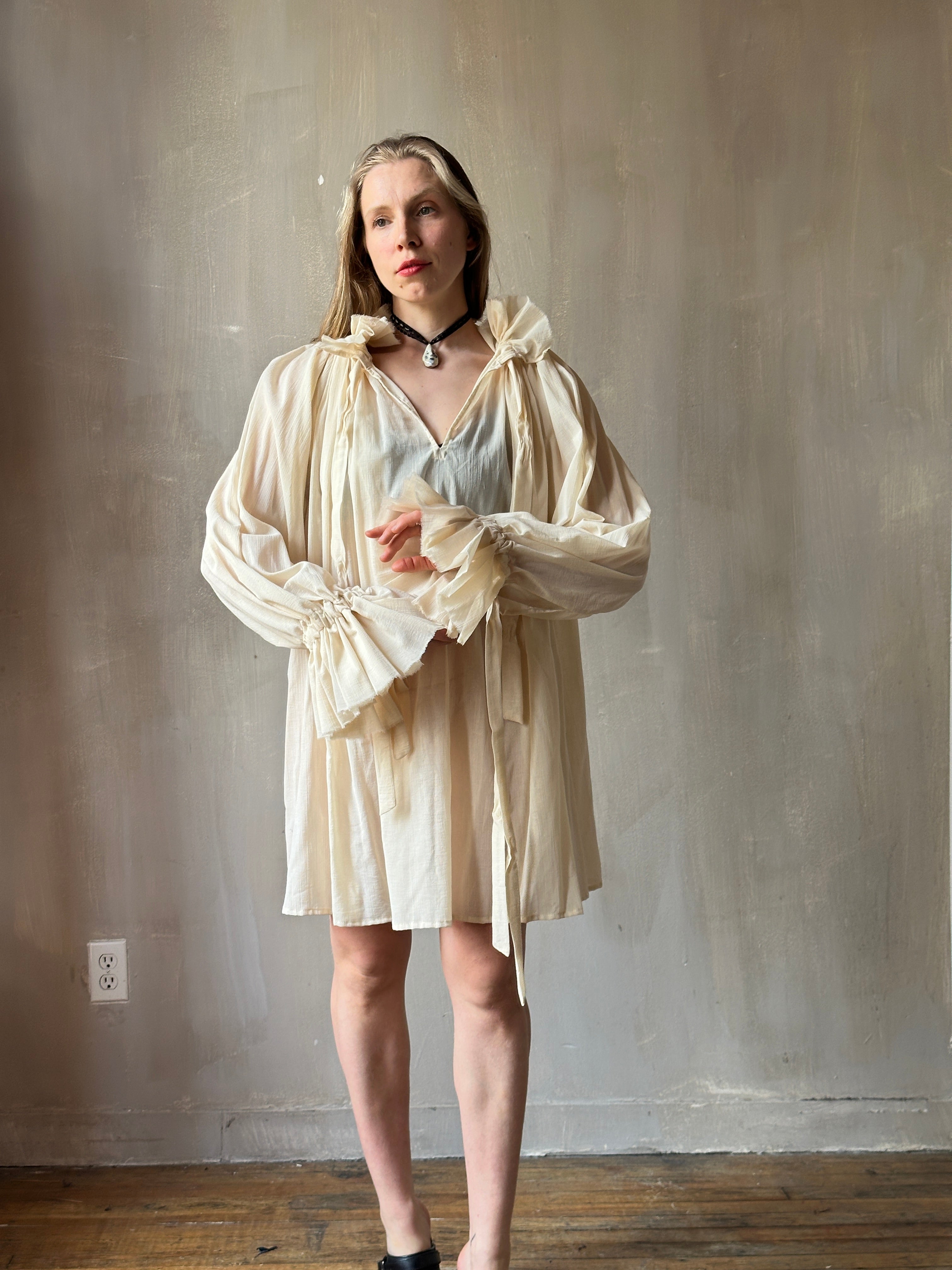 Alchemist Chemise in Parchment Cotton Gauze (Pre-Order)